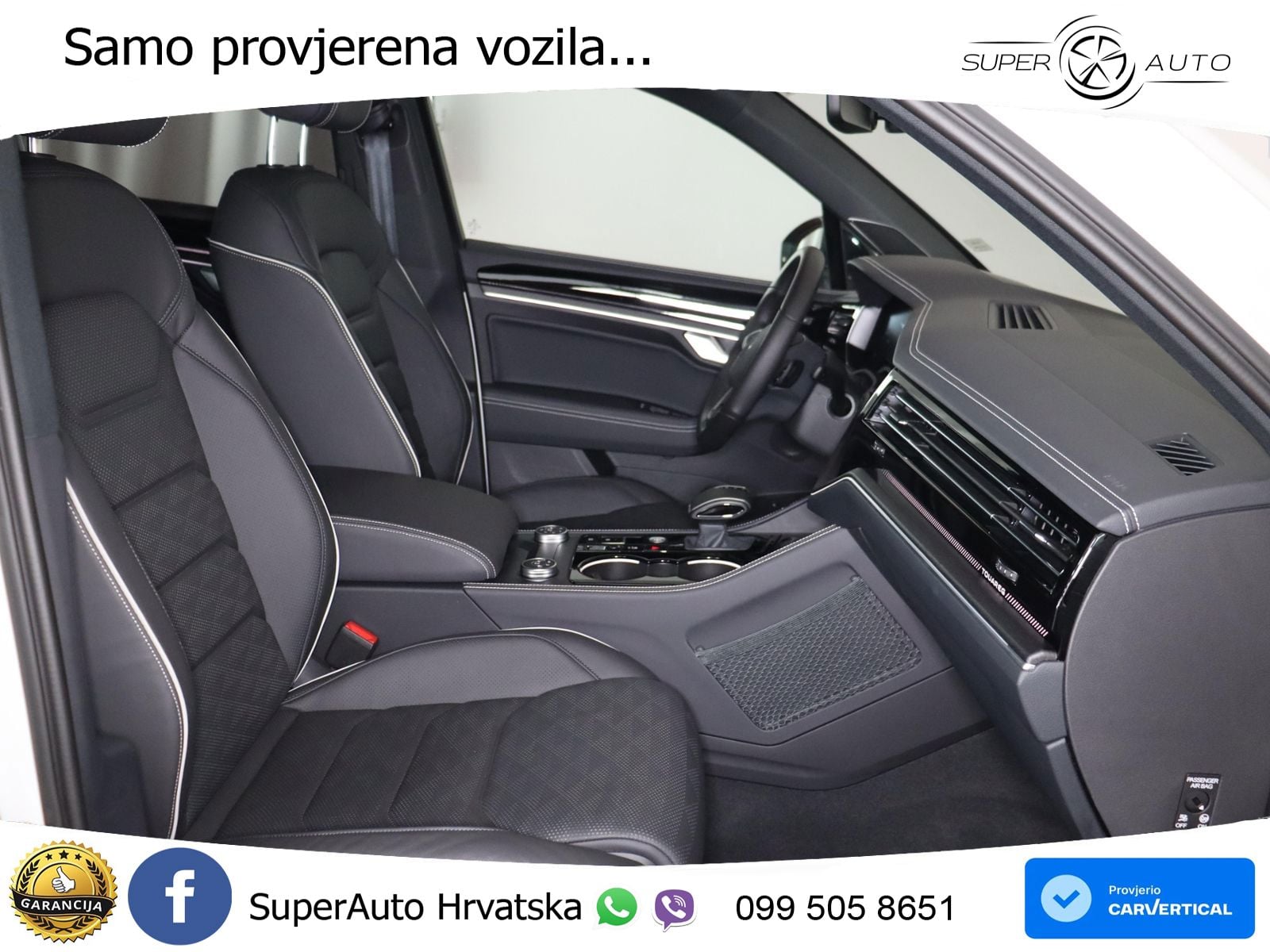Volkswagen Touareg 3.0 V6 TDI (286 KS) 4MOTION Tiptronic R-Line ZRAČNI+ACC+GR SJED+KAM+PANO