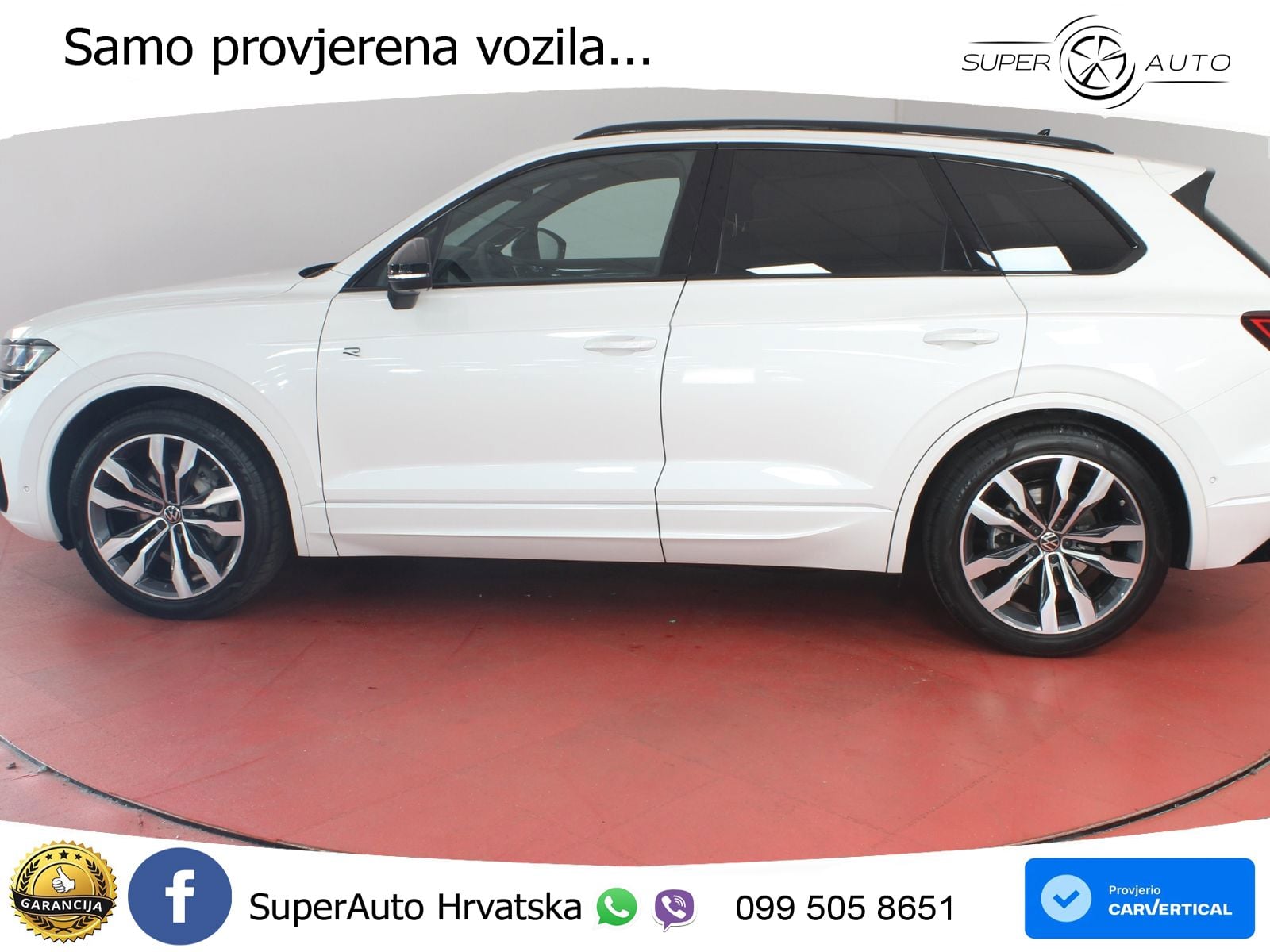 Volkswagen Touareg 3.0 V6 TDI (286 KS) 4MOTION Tiptronic R-Line ZRAČNI+ACC+GR SJED+KAM+PANO