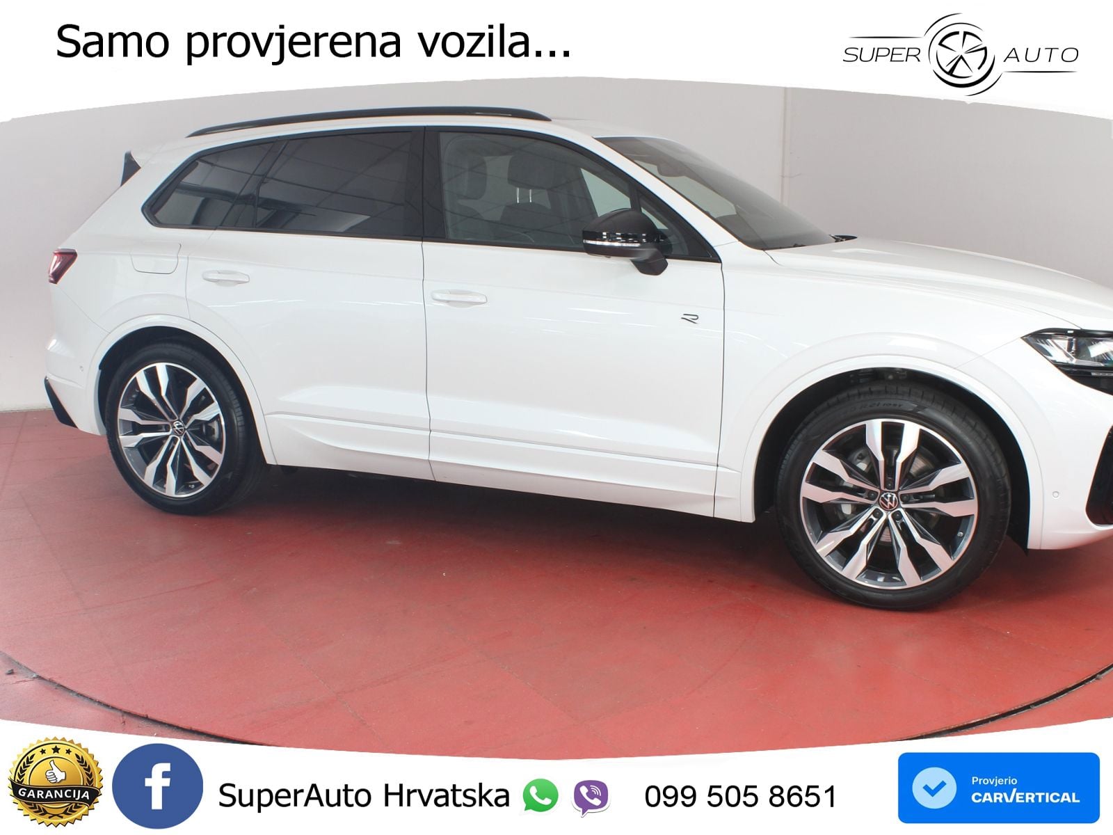 Volkswagen Touareg 3.0 V6 TDI (286 KS) 4MOTION Tiptronic R-Line ZRAČNI+ACC+GR SJED+KAM+PANO