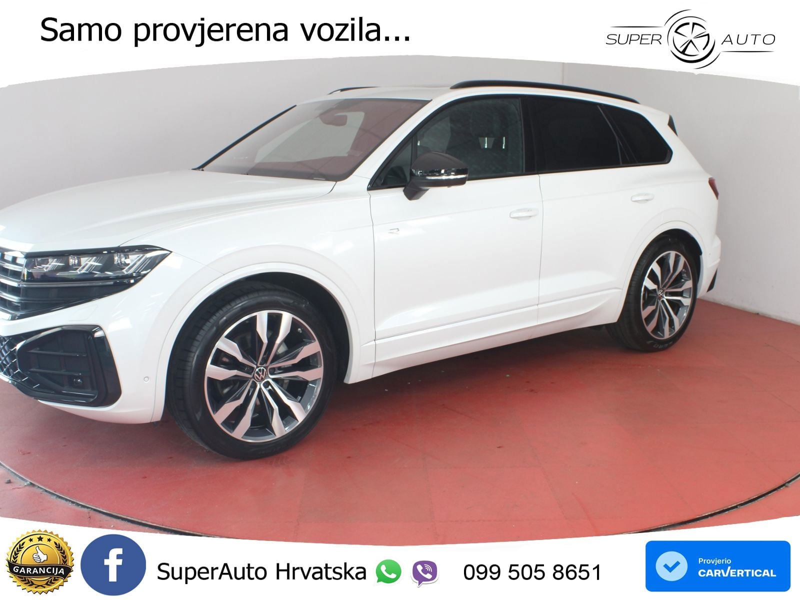 Volkswagen Touareg 3.0 V6 TDI (286 KS) 4MOTION Tiptronic R-Line ZRAČNI+ACC+GR SJED+KAM+PANO