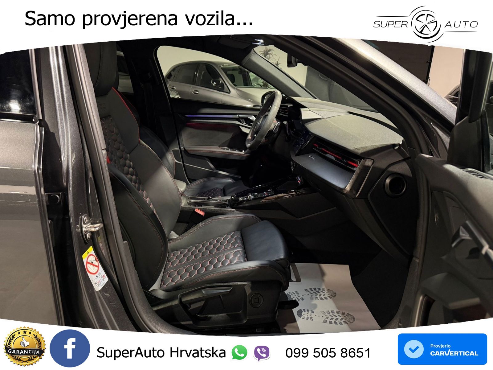 Audi RS3 Sportback 2.5 TFSI (400 KS) quattro S tronic MATRIX+GR SJED+KAM