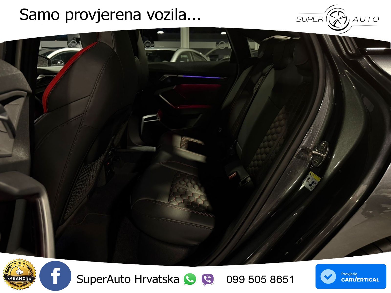 Audi RS3 Sportback 2.5 TFSI (400 KS) quattro S tronic MATRIX+GR SJED+KAM