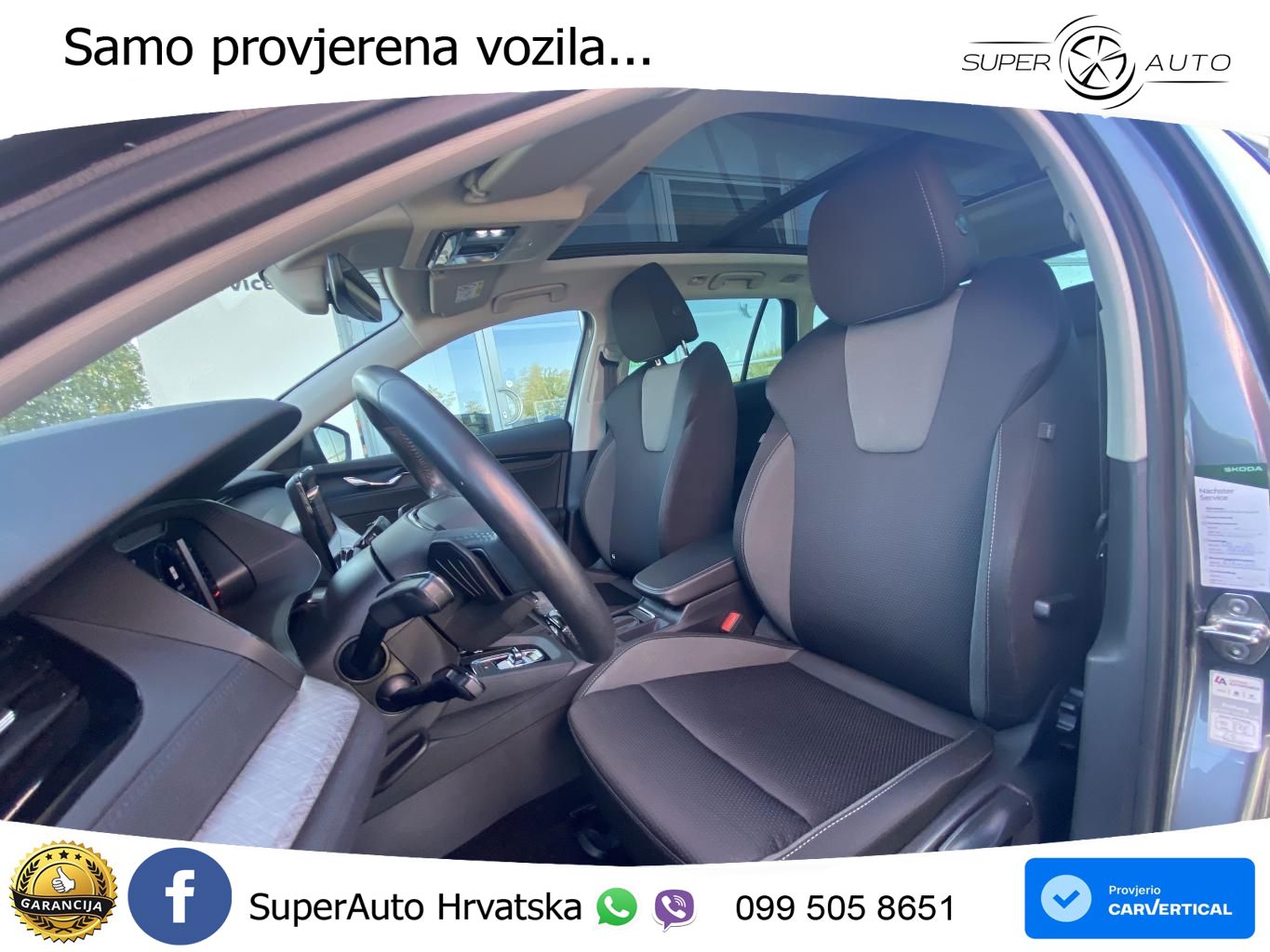 Škoda Octavia Combi 2.0 TDI (150 KS) DSG LED+GR SJED+ACC