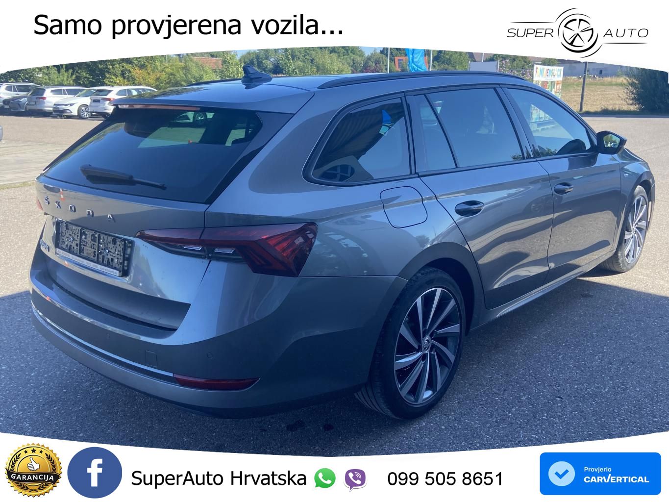 Škoda Octavia Combi 2.0 TDI (150 KS) DSG LED+GR SJED+ACC