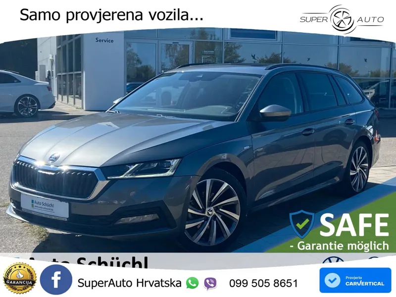 Škoda Octavia Combi 2.0 TDI (150 KS) DSG LED+GR SJED+ACC