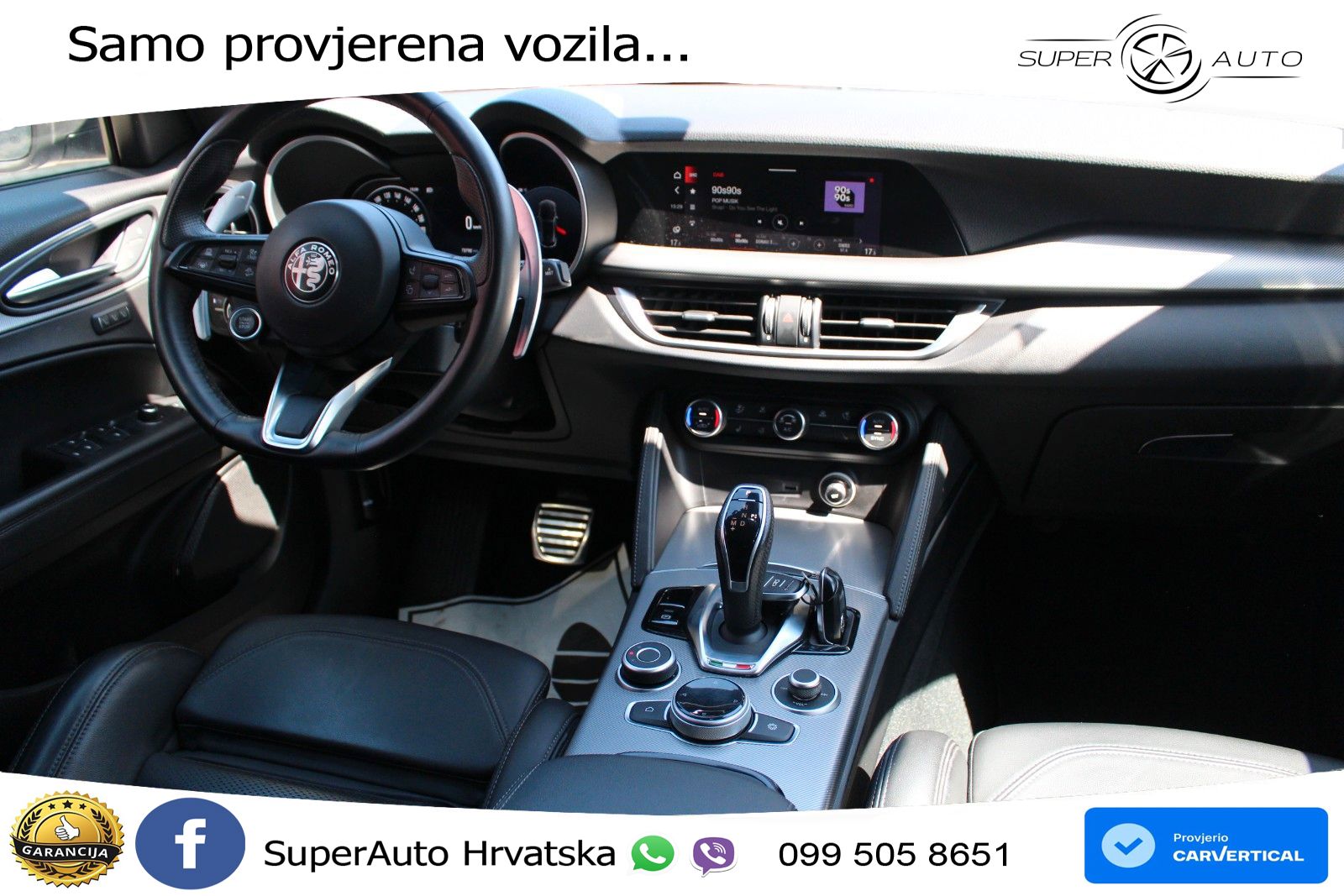 Alfa Romeo Stelvio 2.2 MultiJet II (210 KS) Q4 Automatic LED+GR SJED+ACC