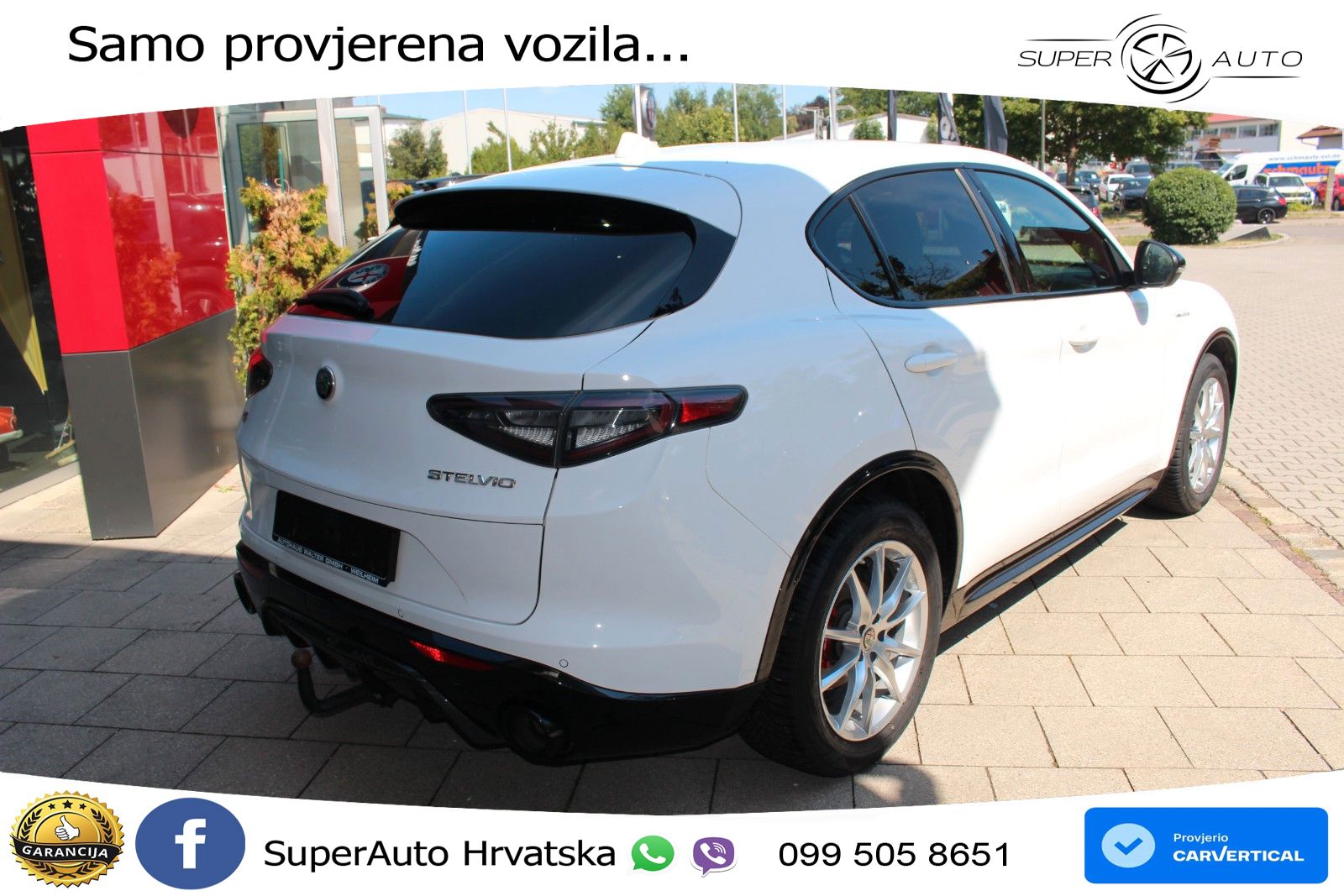 Alfa Romeo Stelvio 2.2 MultiJet II (210 KS) Q4 Automatic LED+GR SJED+ACC