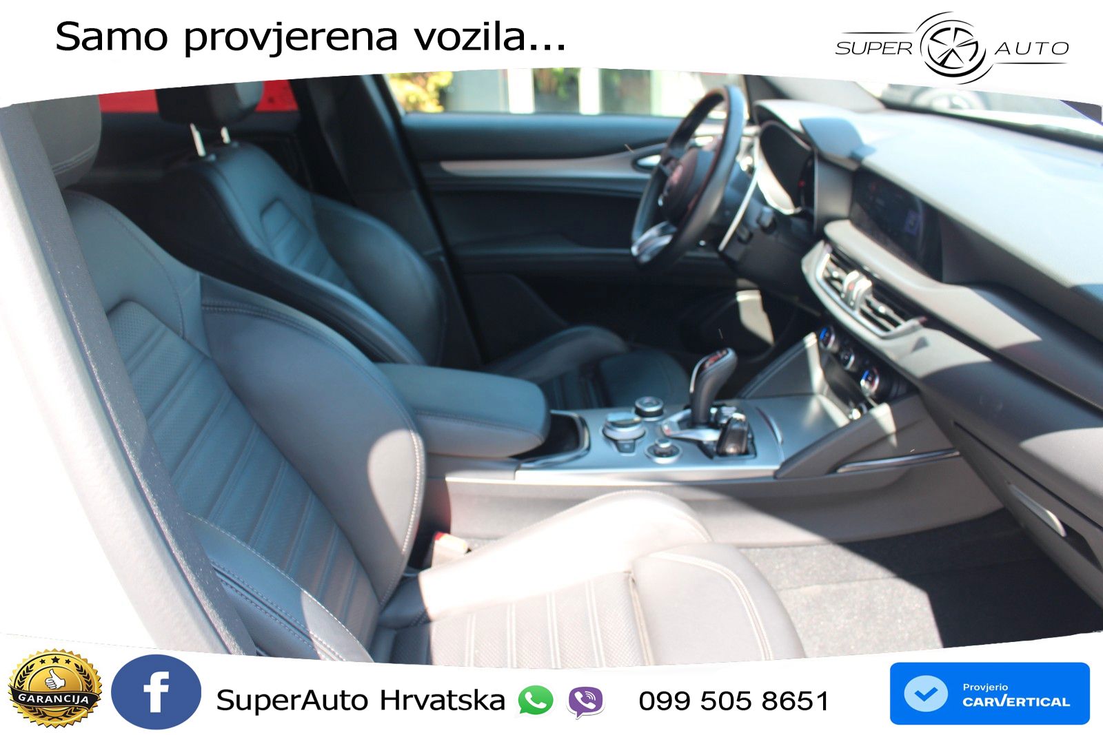 Alfa Romeo Stelvio 2.2 MultiJet II (210 KS) Q4 Automatic LED+GR SJED+ACC