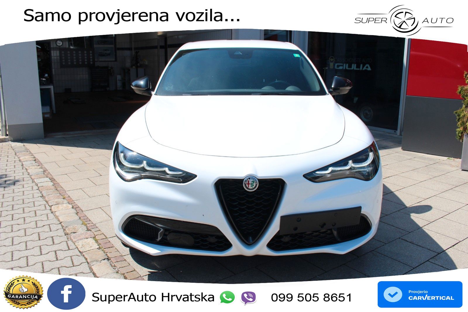 Alfa Romeo Stelvio 2.2 MultiJet II (210 KS) Q4 Automatic LED+GR SJED+ACC