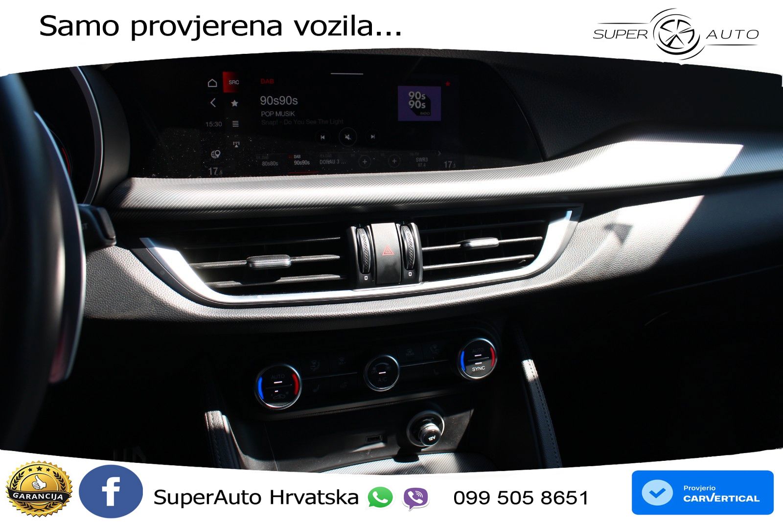 Alfa Romeo Stelvio 2.2 MultiJet II (210 KS) Q4 Automatic LED+GR SJED+ACC