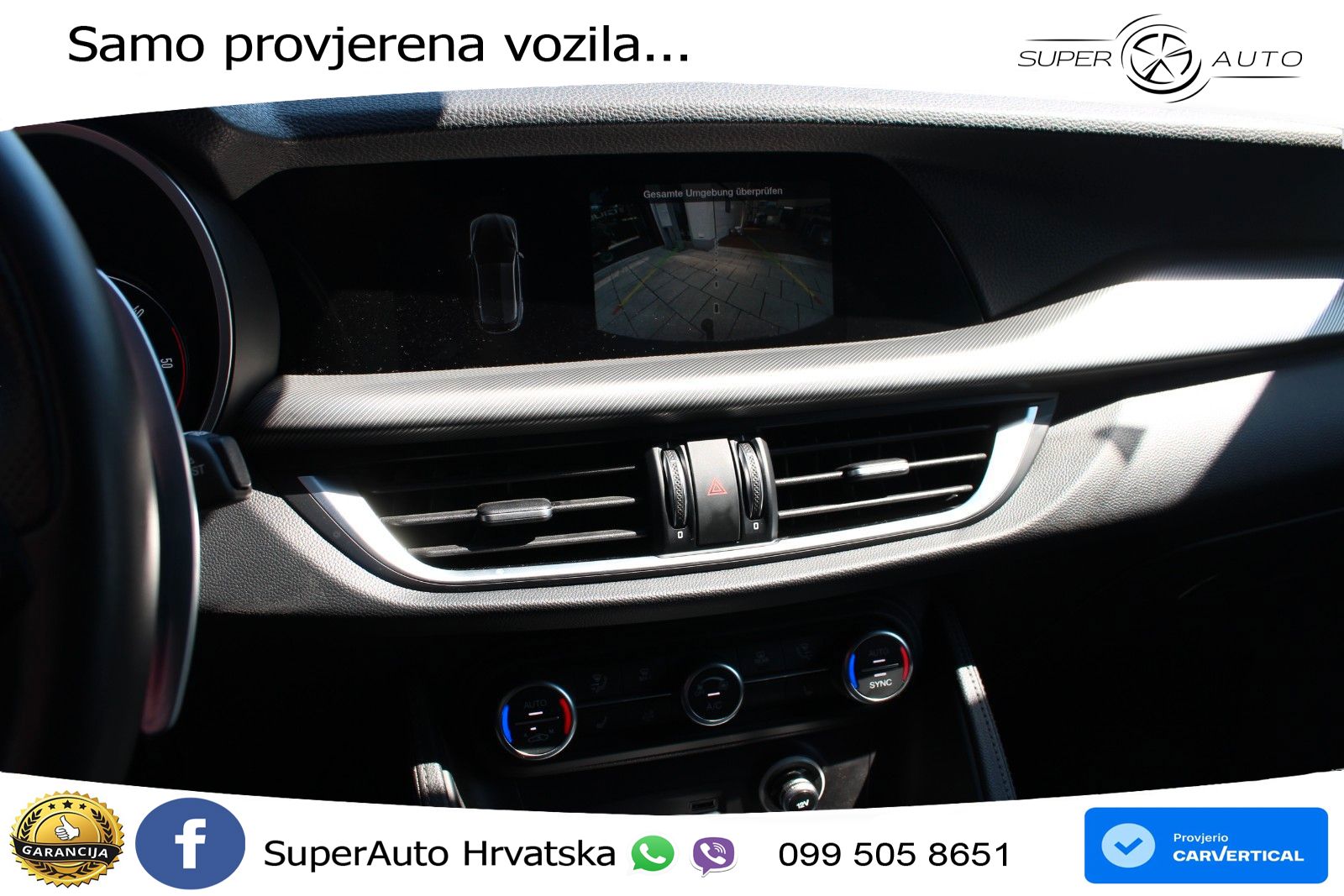 Alfa Romeo Stelvio 2.2 MultiJet II (210 KS) Q4 Automatic LED+GR SJED+ACC