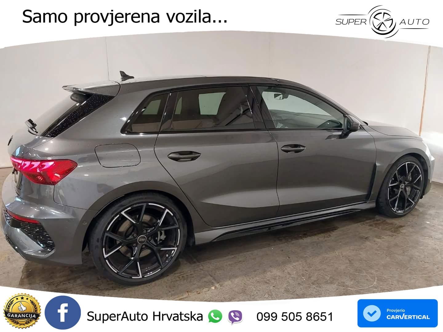 Audi RS3 Sedan 2.5 TFSI (400 KS) quattro S tronic MATRIX+GR SJED+KAM