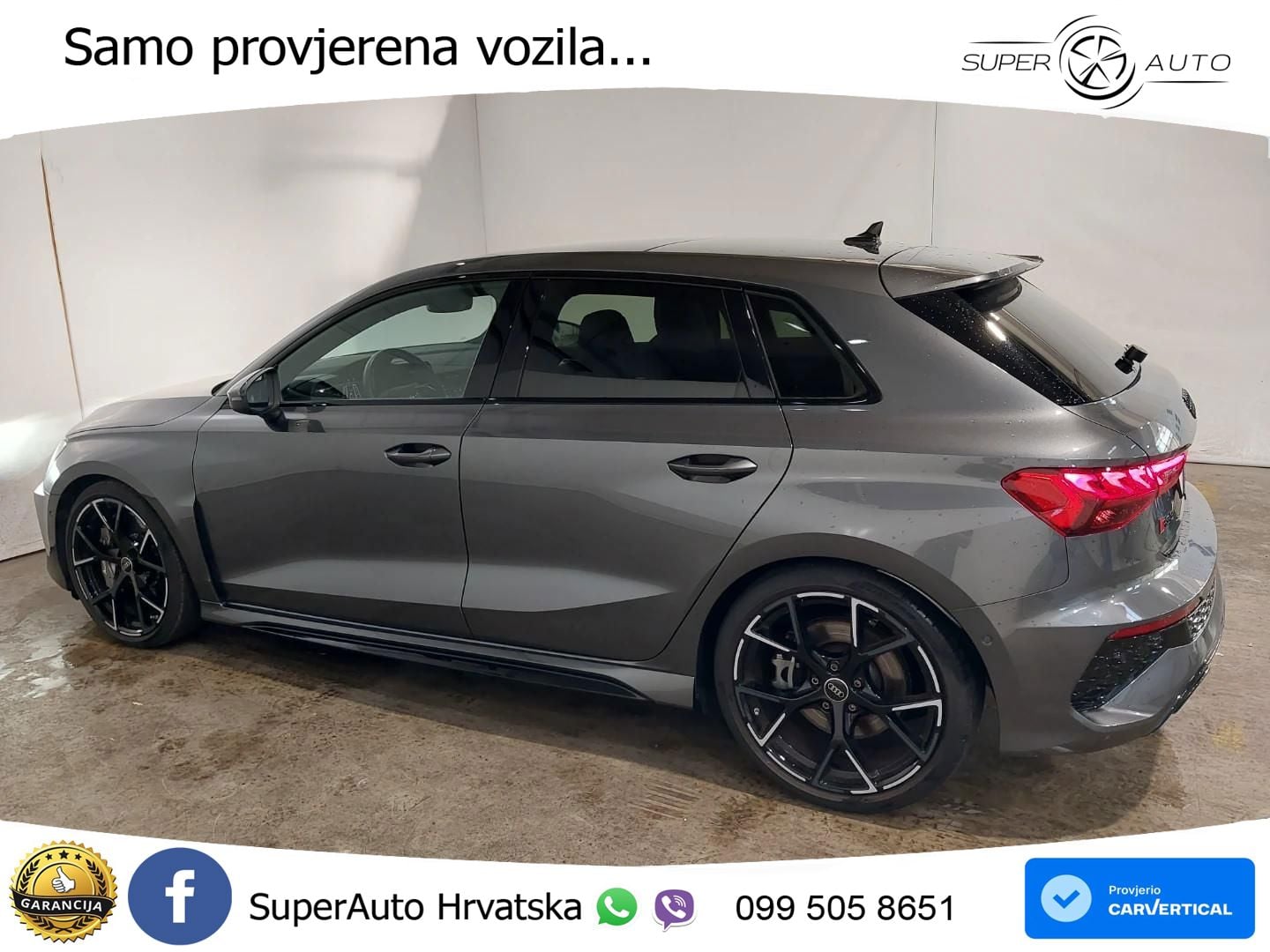 Audi RS3 Sedan 2.5 TFSI (400 KS) quattro S tronic MATRIX+GR SJED+KAM