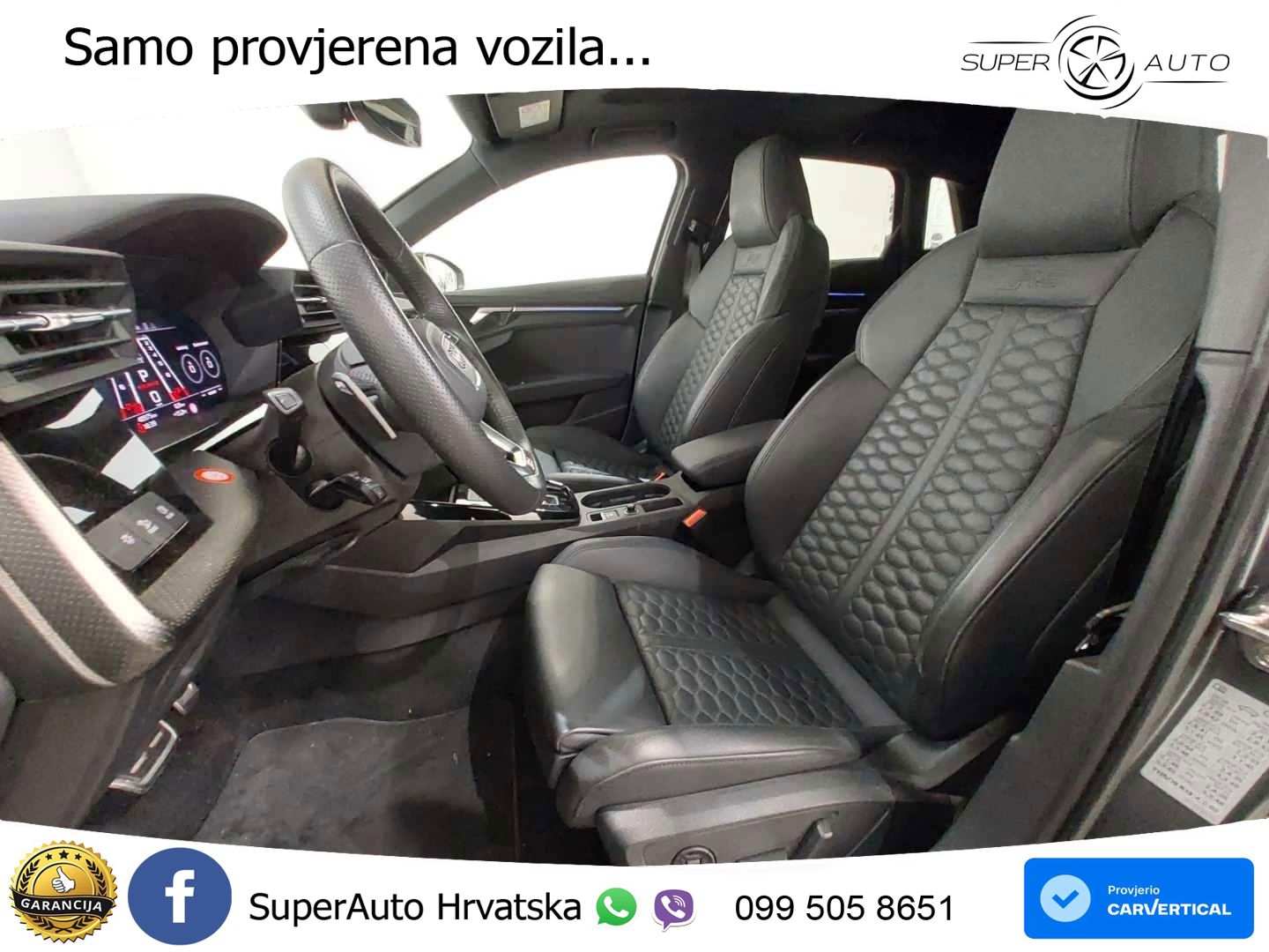 Audi RS3 Sedan 2.5 TFSI (400 KS) quattro S tronic MATRIX+GR SJED+KAM