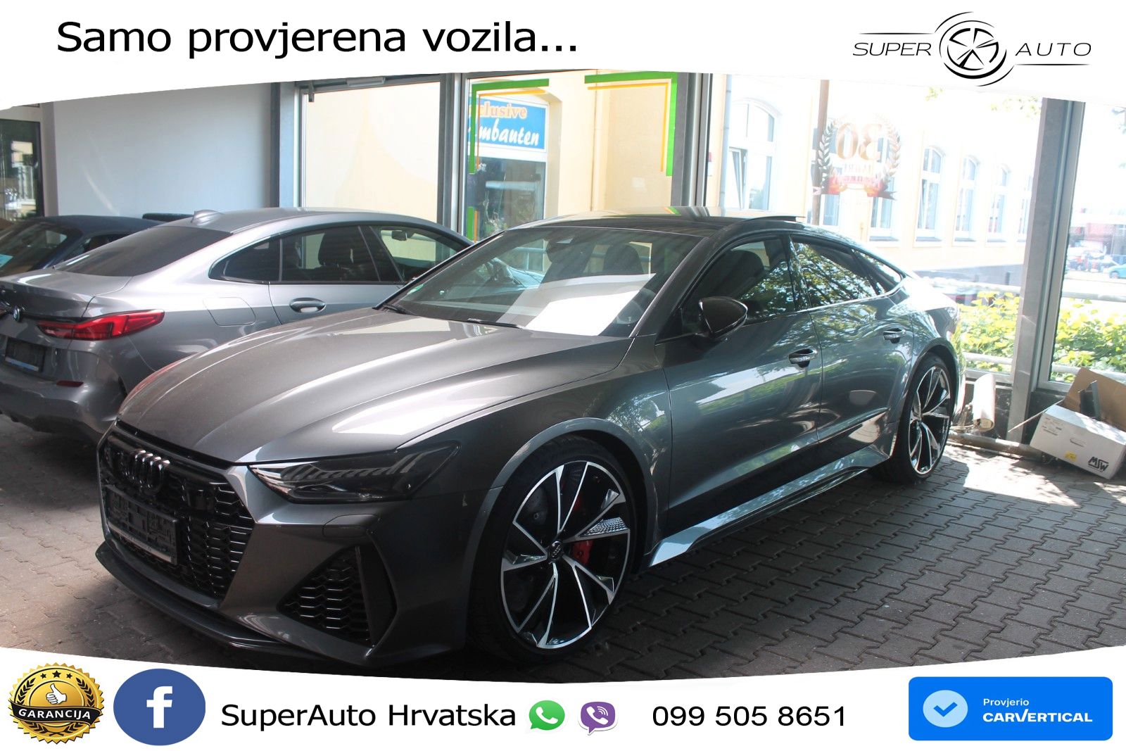 Audi RS7 4.0 TFSI V8 (600 KS) quattro tiptronic LED+GR SJED+ACC
