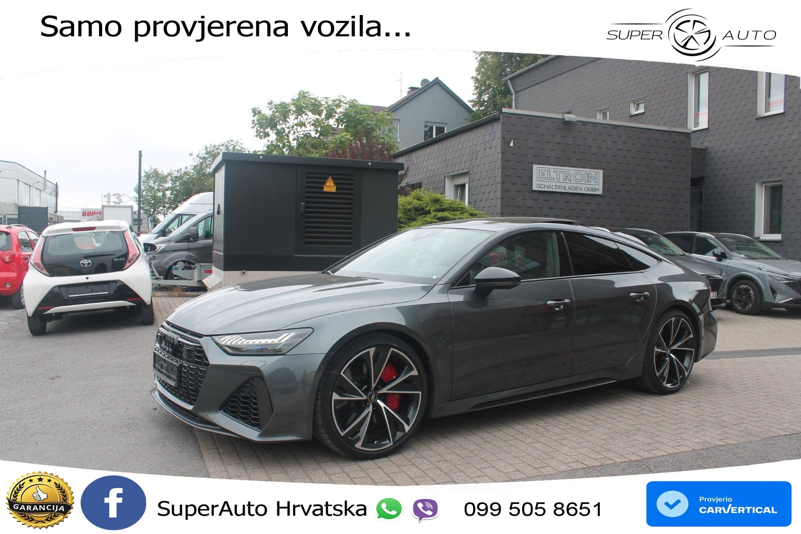 Audi RS7 4.0 TFSI V8 (600 KS) quattro tiptronic LED+GR SJED+ACC