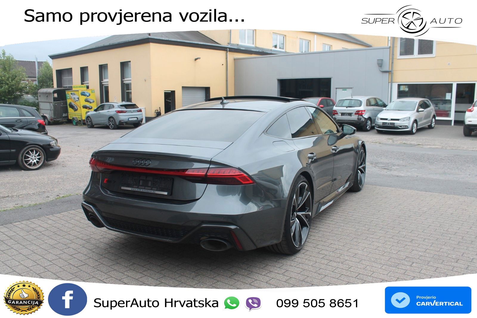 Audi RS7 4.0 TFSI V8 (600 KS) quattro tiptronic LED+GR SJED+ACC