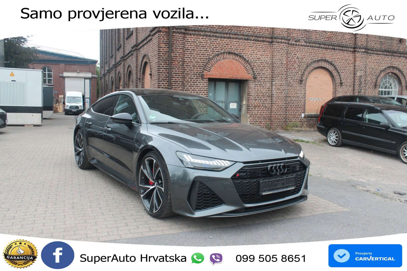 Audi RS7 4.0 TFSI V8 (600 KS) quattro tiptronic LED+GR SJED+ACC