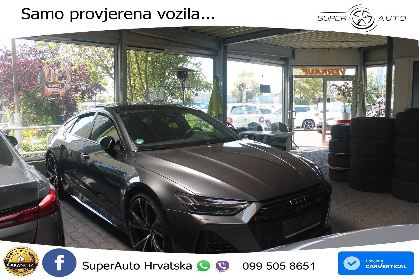 Audi RS7 4.0 TFSI V8 (600 KS) quattro tiptronic LED+GR SJED+ACC