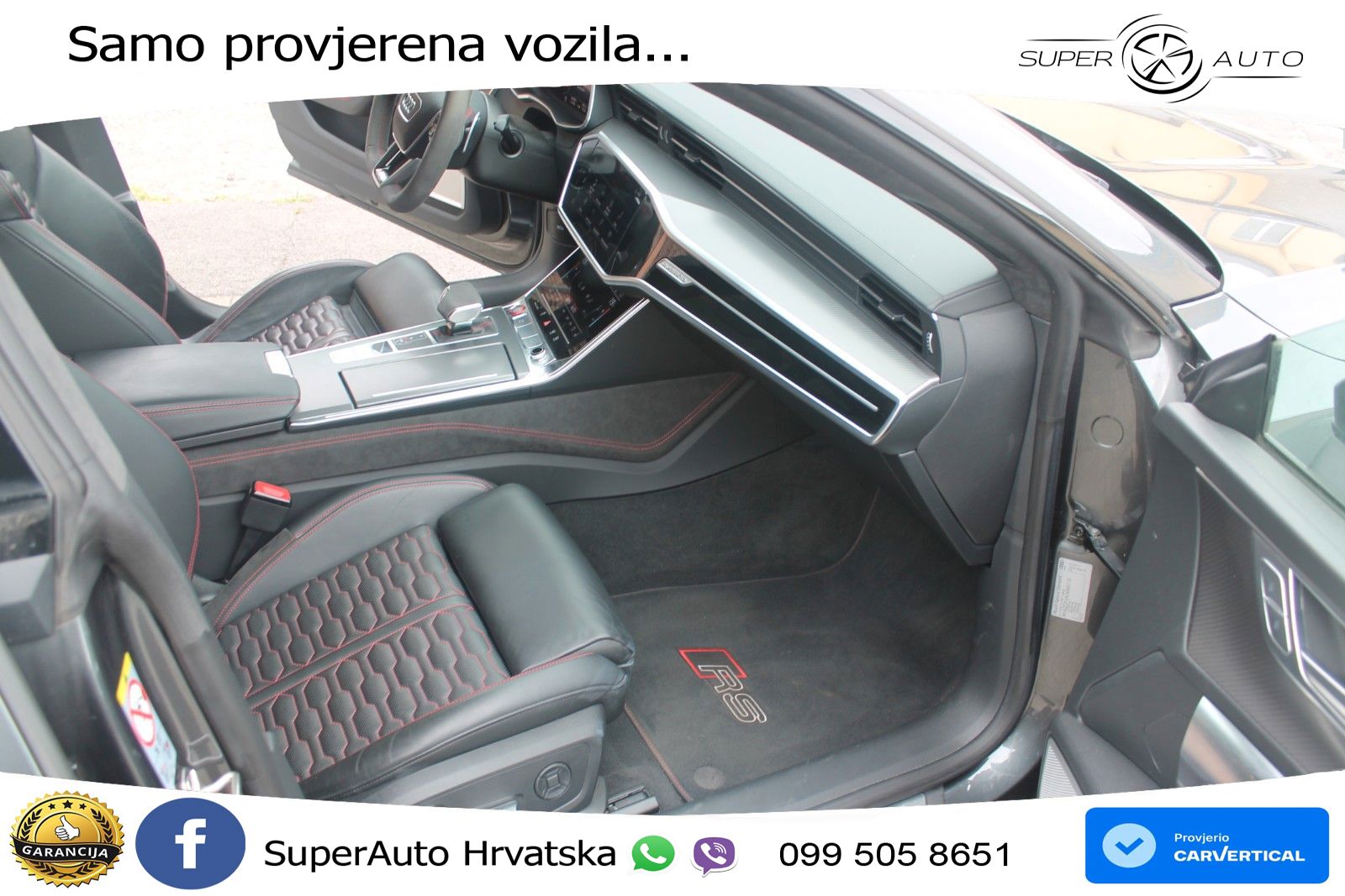 Audi RS7 4.0 TFSI V8 (600 KS) quattro tiptronic LED+GR SJED+ACC