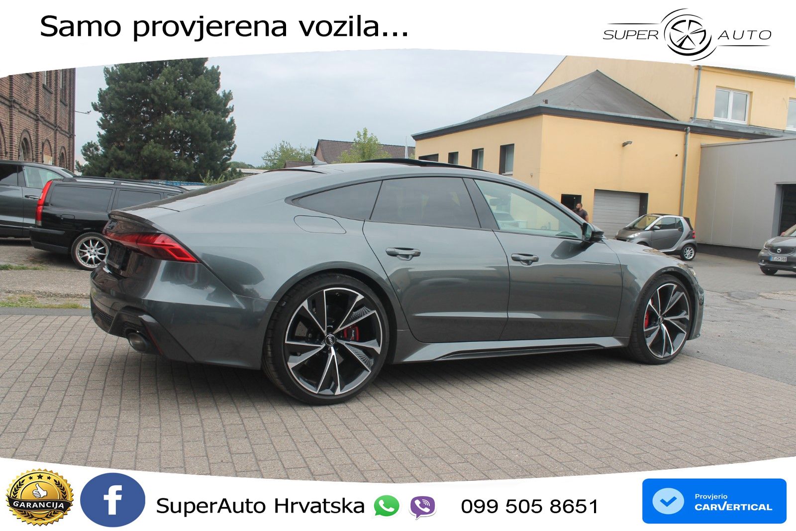 Audi RS7 4.0 TFSI V8 (600 KS) quattro tiptronic LED+GR SJED+ACC