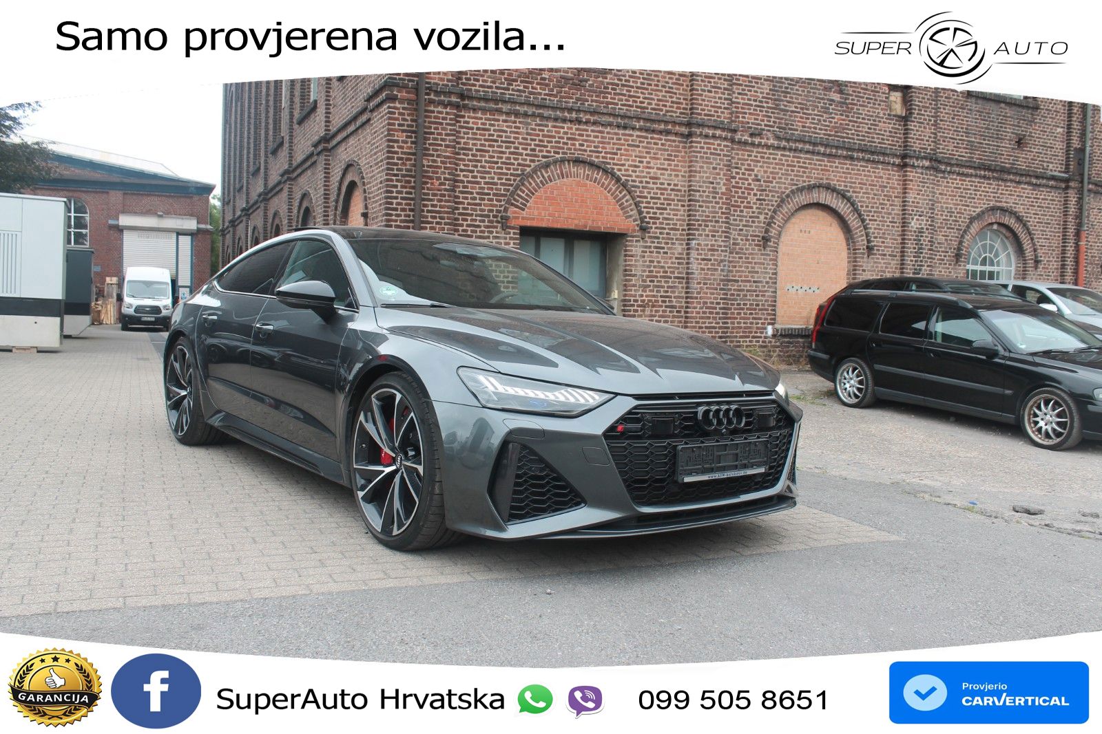 Audi RS7 4.0 TFSI V8 (600 KS) quattro tiptronic LED+GR SJED+ACC