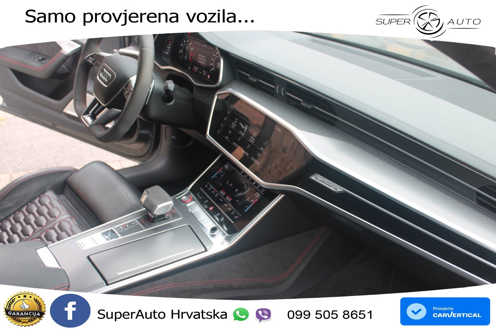 Audi RS7 4.0 TFSI V8 (600 KS) quattro tiptronic LED+GR SJED+ACC