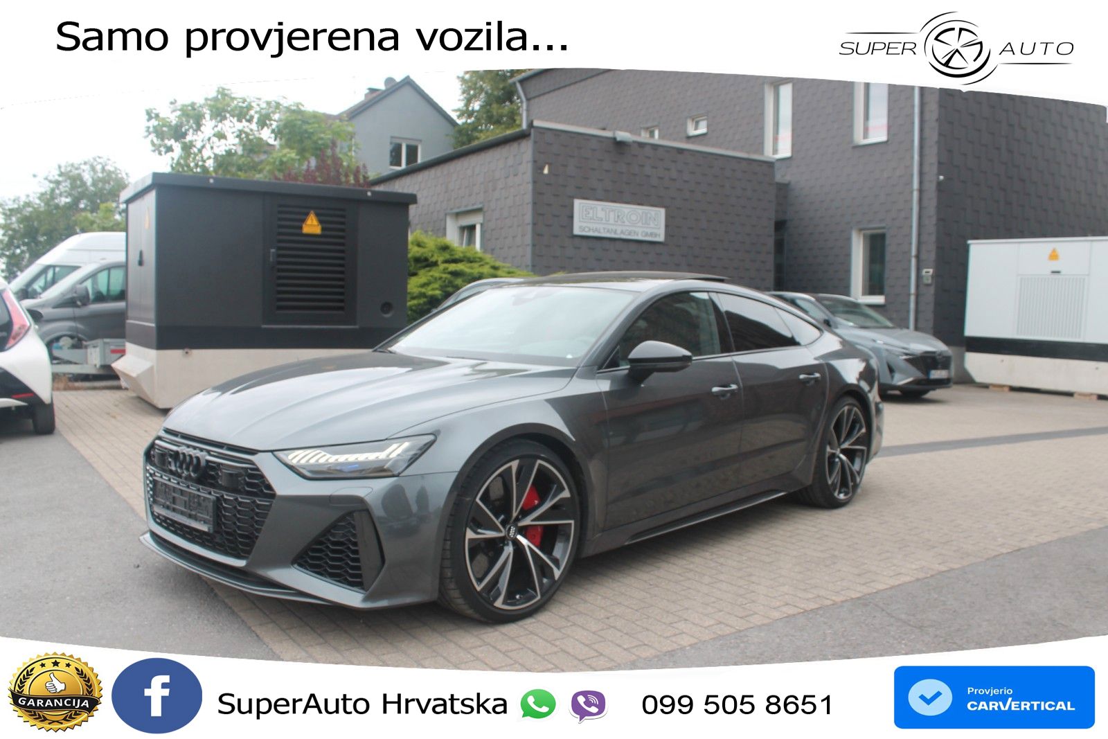 Audi RS7 4.0 TFSI V8 (600 KS) quattro tiptronic LED+GR SJED+ACC