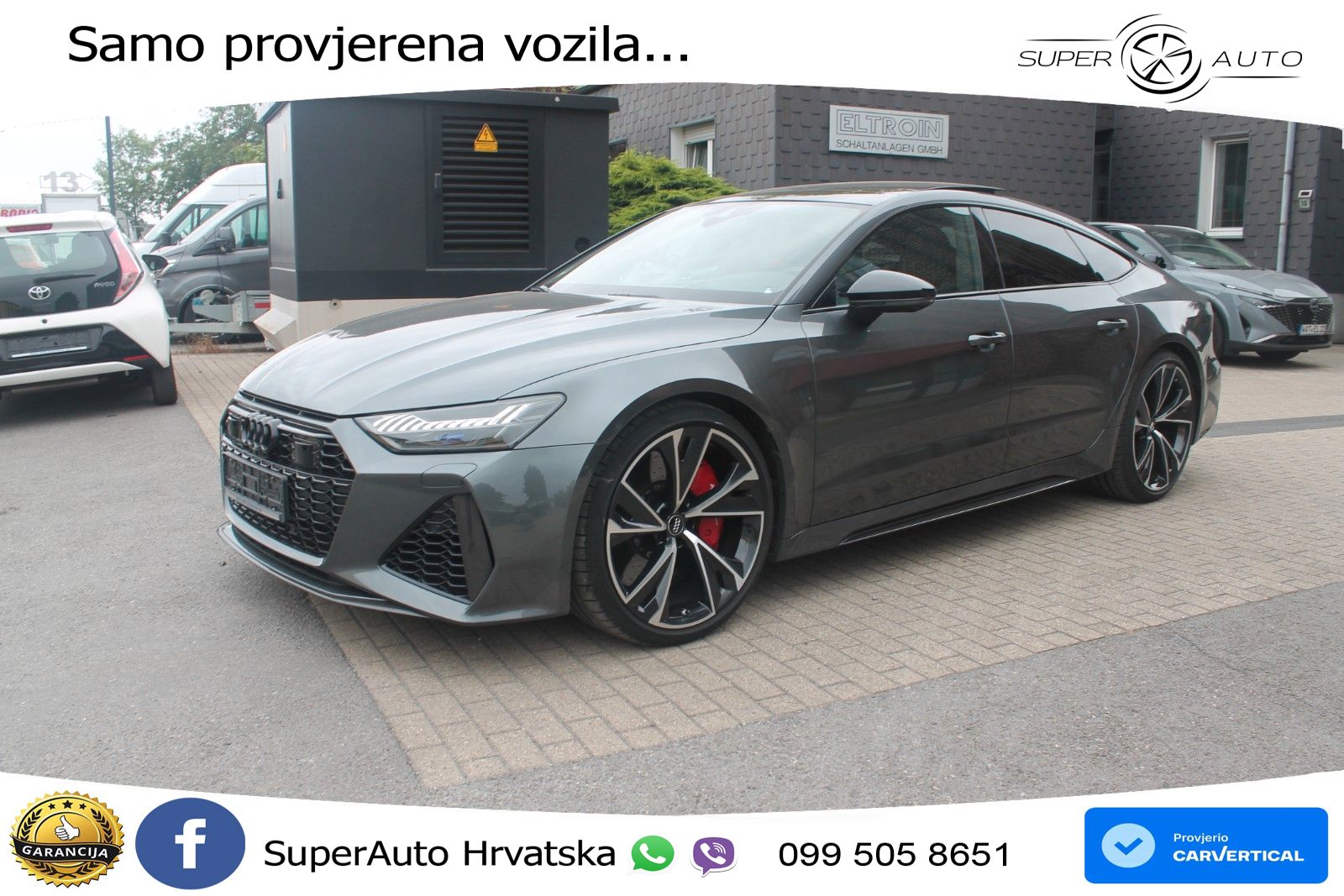 Audi RS7 4.0 TFSI V8 (600 KS) quattro tiptronic LED+GR SJED+ACC