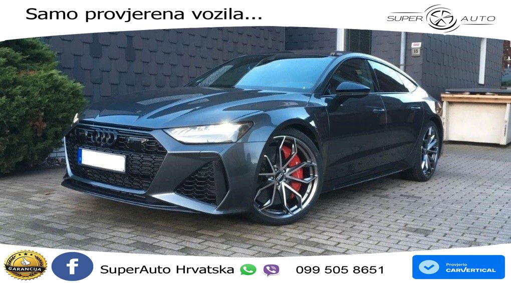Audi RS7 4.0 TFSI V8 (600 KS) quattro tiptronic LED+GR SJED+ACC