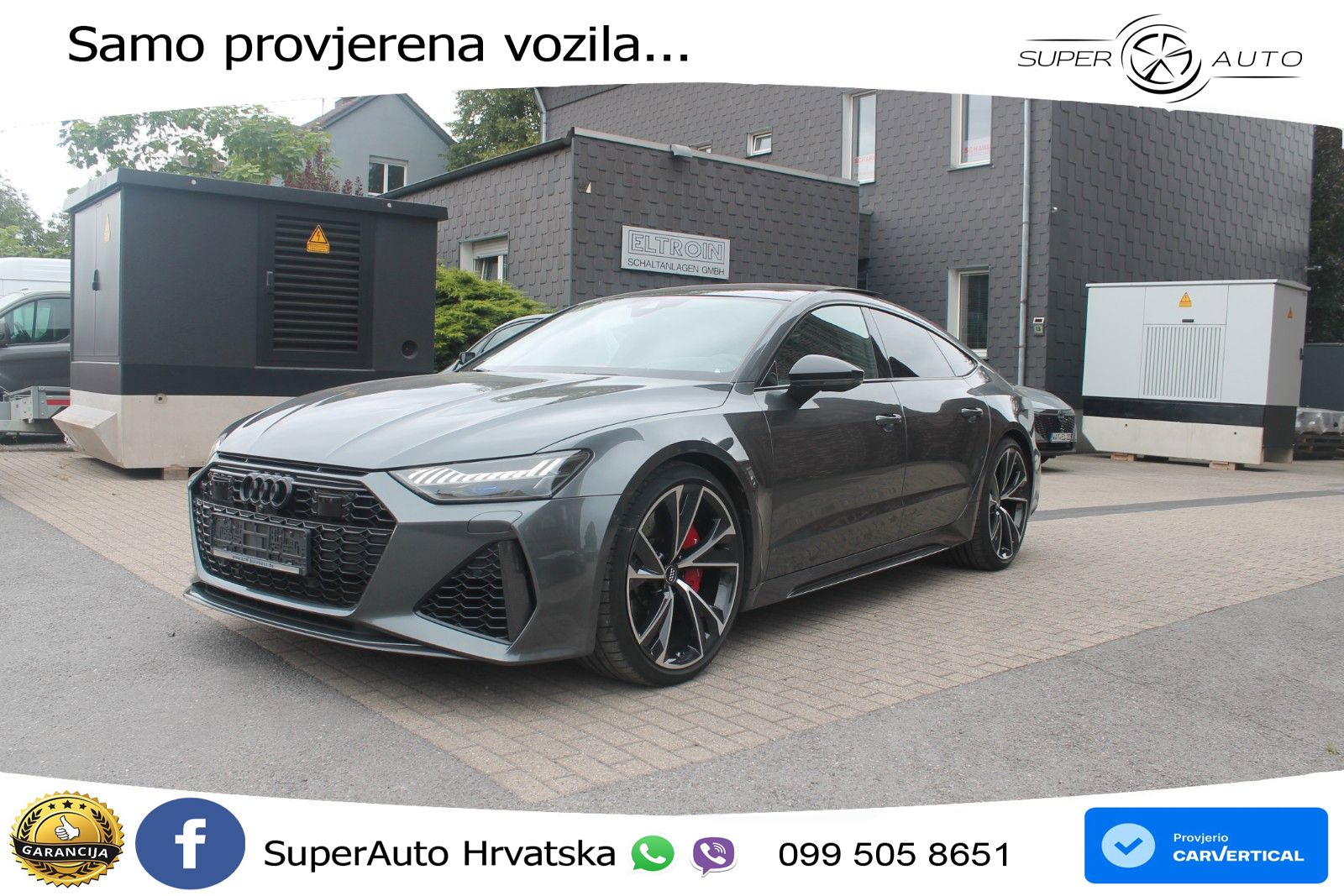 Audi RS7 4.0 TFSI V8 (600 KS) quattro tiptronic LED+GR SJED+ACC