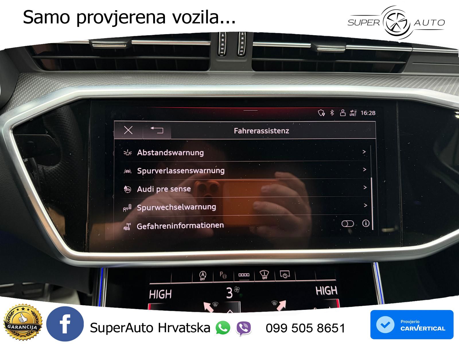 Audi RS6 Avant 4.0 TFSI V8 (600 KS) quattro Tiptronic ZRAČNI+ACC+GR SJED+KAM+PANO