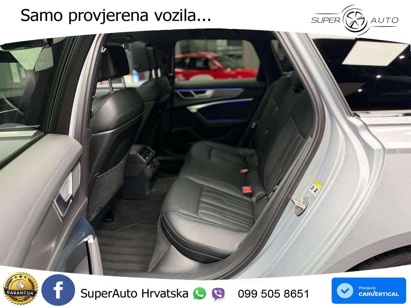 Audi RS6 Avant 4.0 TFSI V8 (600 KS) quattro Tiptronic ZRAČNI+ACC+GR SJED+KAM+PANO