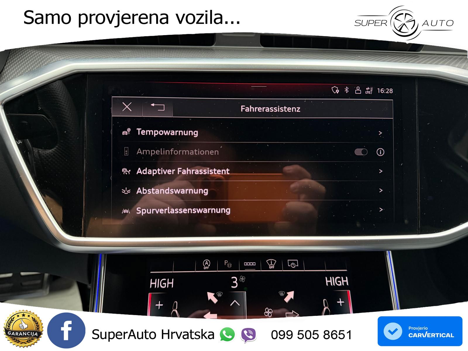 Audi RS6 Avant 4.0 TFSI V8 (600 KS) quattro Tiptronic ZRAČNI+ACC+GR SJED+KAM+PANO