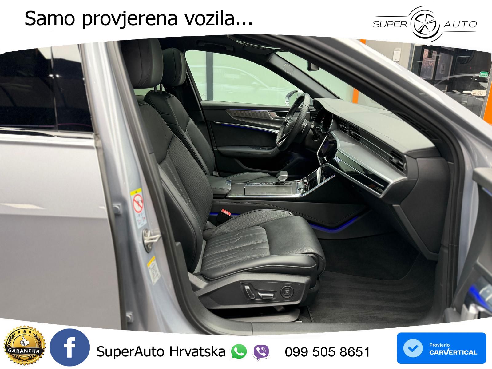 Audi RS6 Avant 4.0 TFSI V8 (600 KS) quattro Tiptronic ZRAČNI+ACC+GR SJED+KAM+PANO