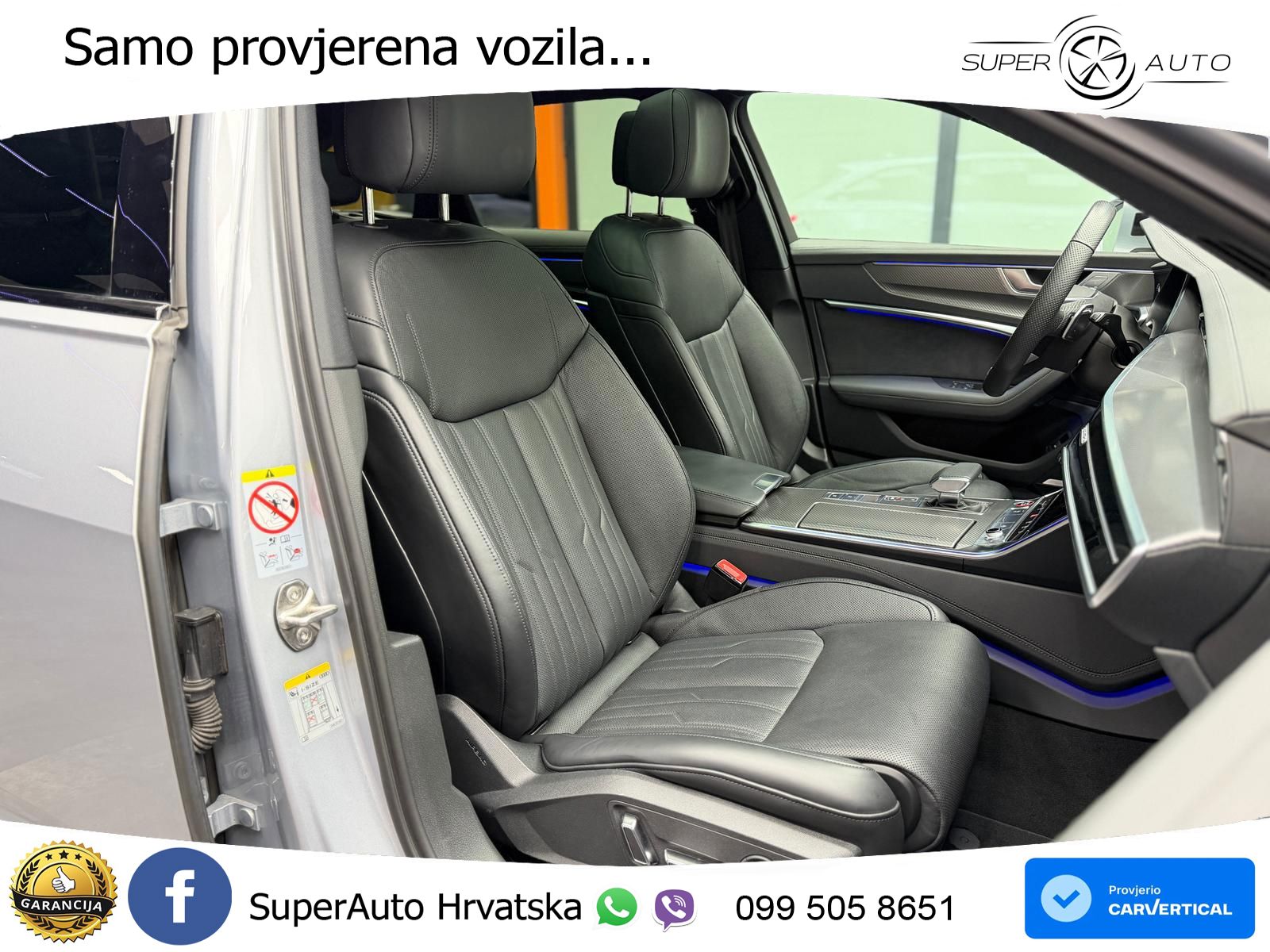 Audi RS6 Avant 4.0 TFSI V8 (600 KS) quattro Tiptronic ZRAČNI+ACC+GR SJED+KAM+PANO