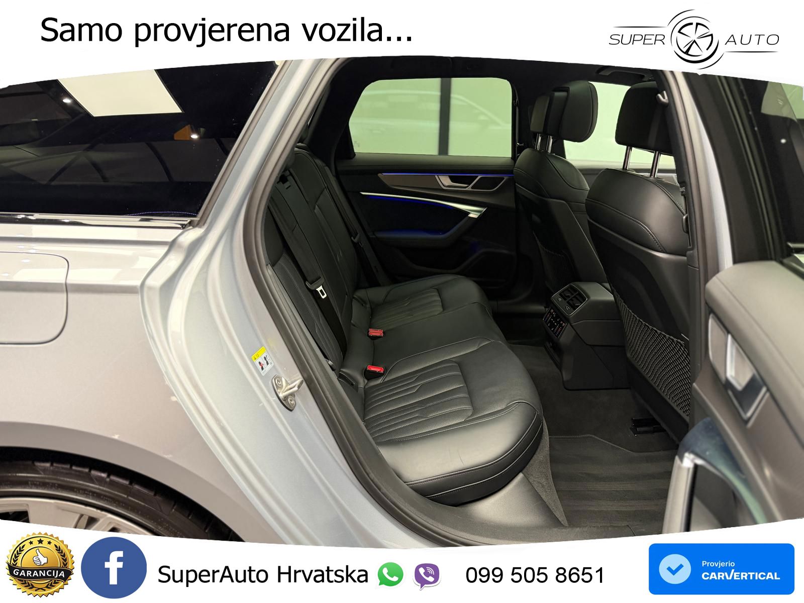 Audi RS6 Avant 4.0 TFSI V8 (600 KS) quattro Tiptronic ZRAČNI+ACC+GR SJED+KAM+PANO