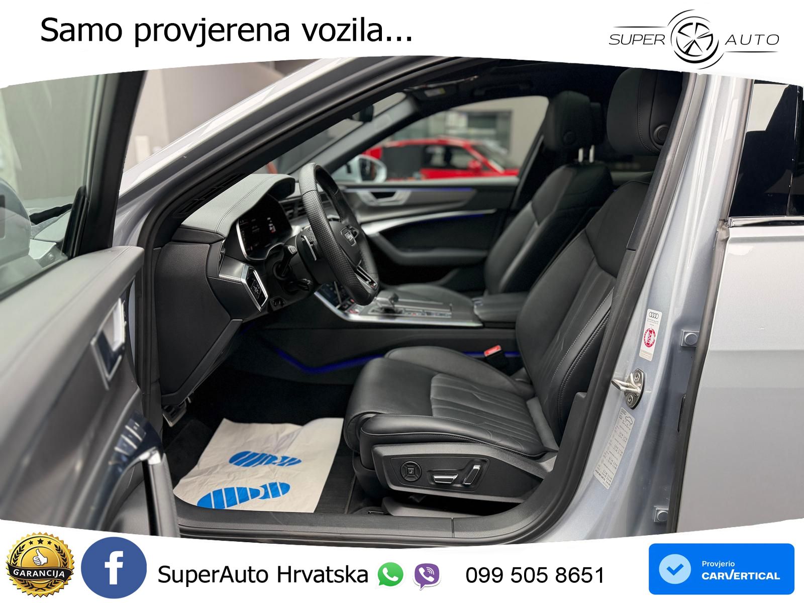 Audi RS6 Avant 4.0 TFSI V8 (600 KS) quattro Tiptronic ZRAČNI+ACC+GR SJED+KAM+PANO