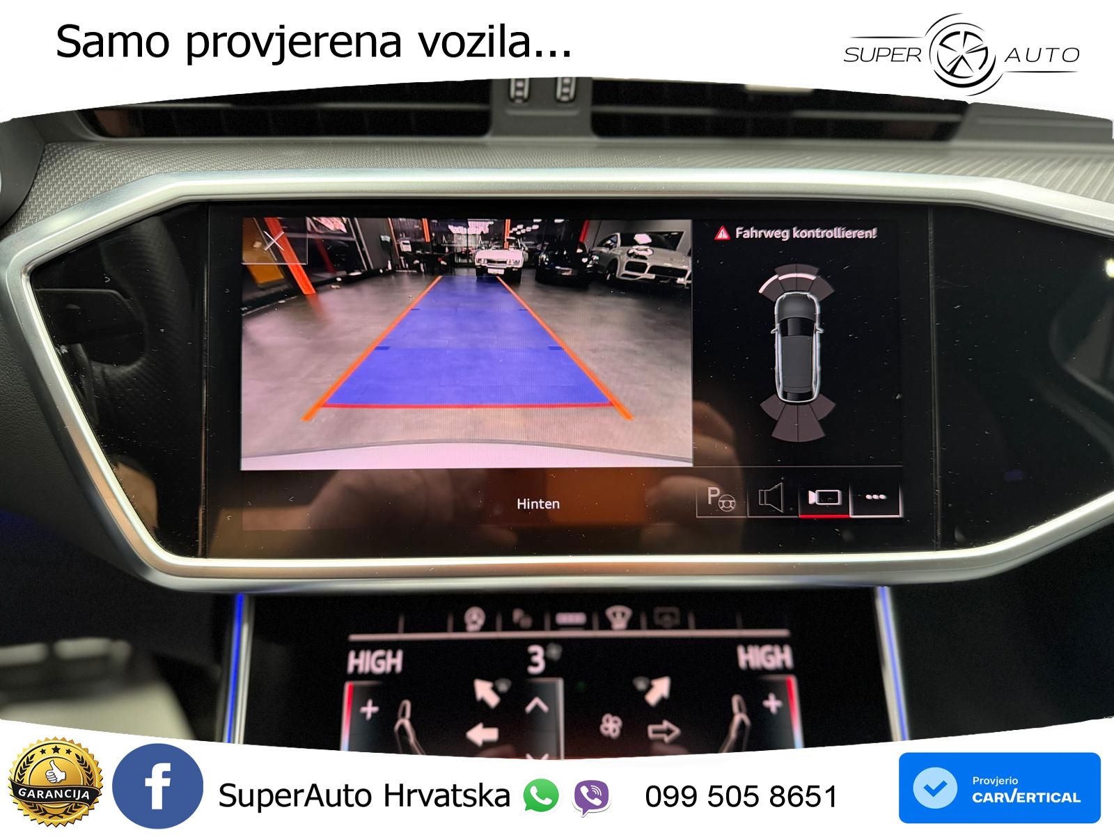 Audi RS6 Avant 4.0 TFSI V8 (600 KS) quattro Tiptronic ZRAČNI+ACC+GR SJED+KAM+PANO