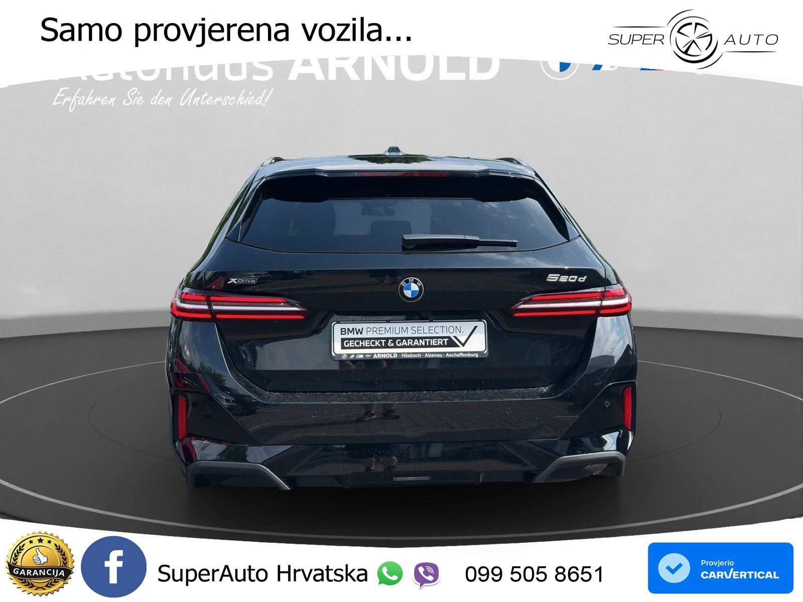 BMW 520d Touring (197 KS) xDrive Steptronic M Sport ACC+HEAD+4xGR SJED+360+PANO