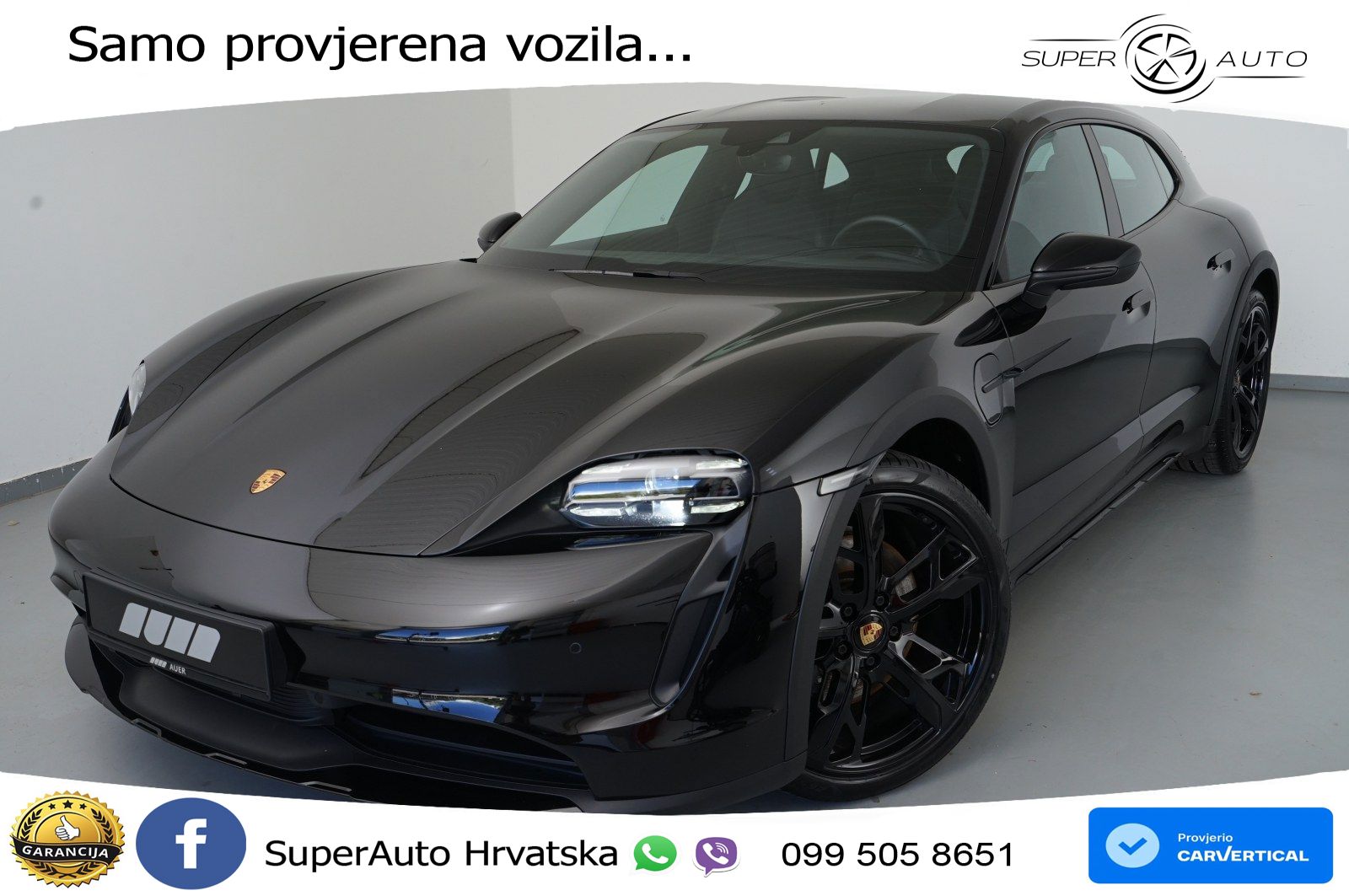 Porsche Taycan Cross Turismo 4 93.4 kWh (476 KS) LED+GR SJED+ACC