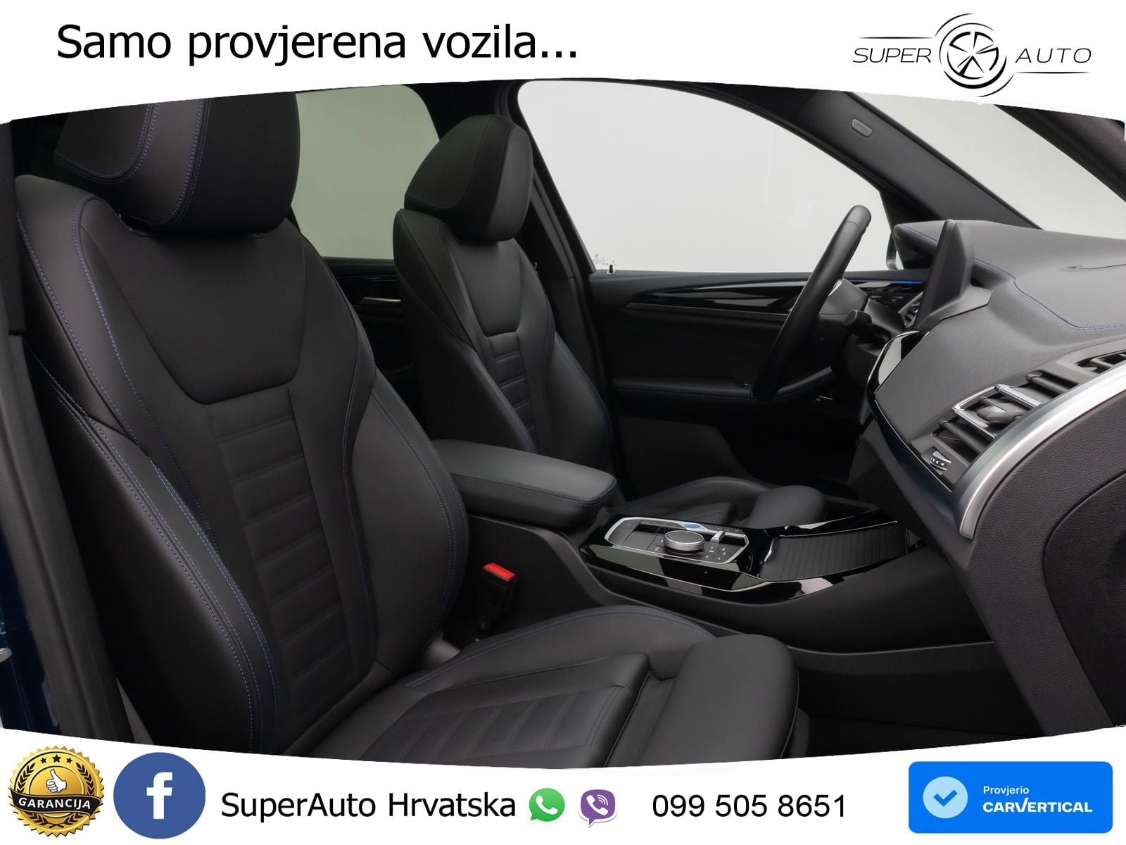BMW iX3 80 kWh (286 KS) M Sport LED+GR SJED+ACC