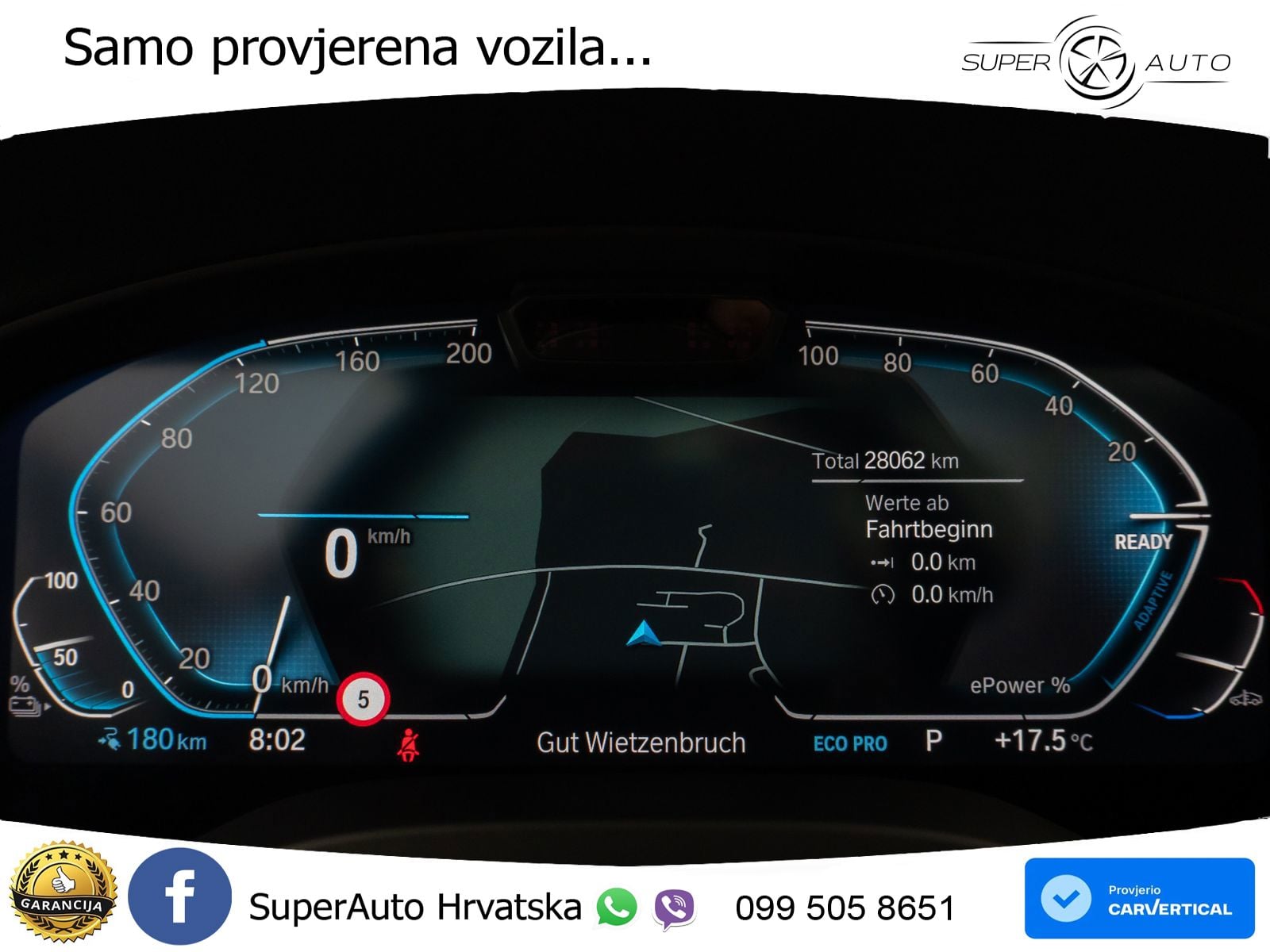 BMW iX3 80 kWh (286 KS) M Sport LED+GR SJED+ACC