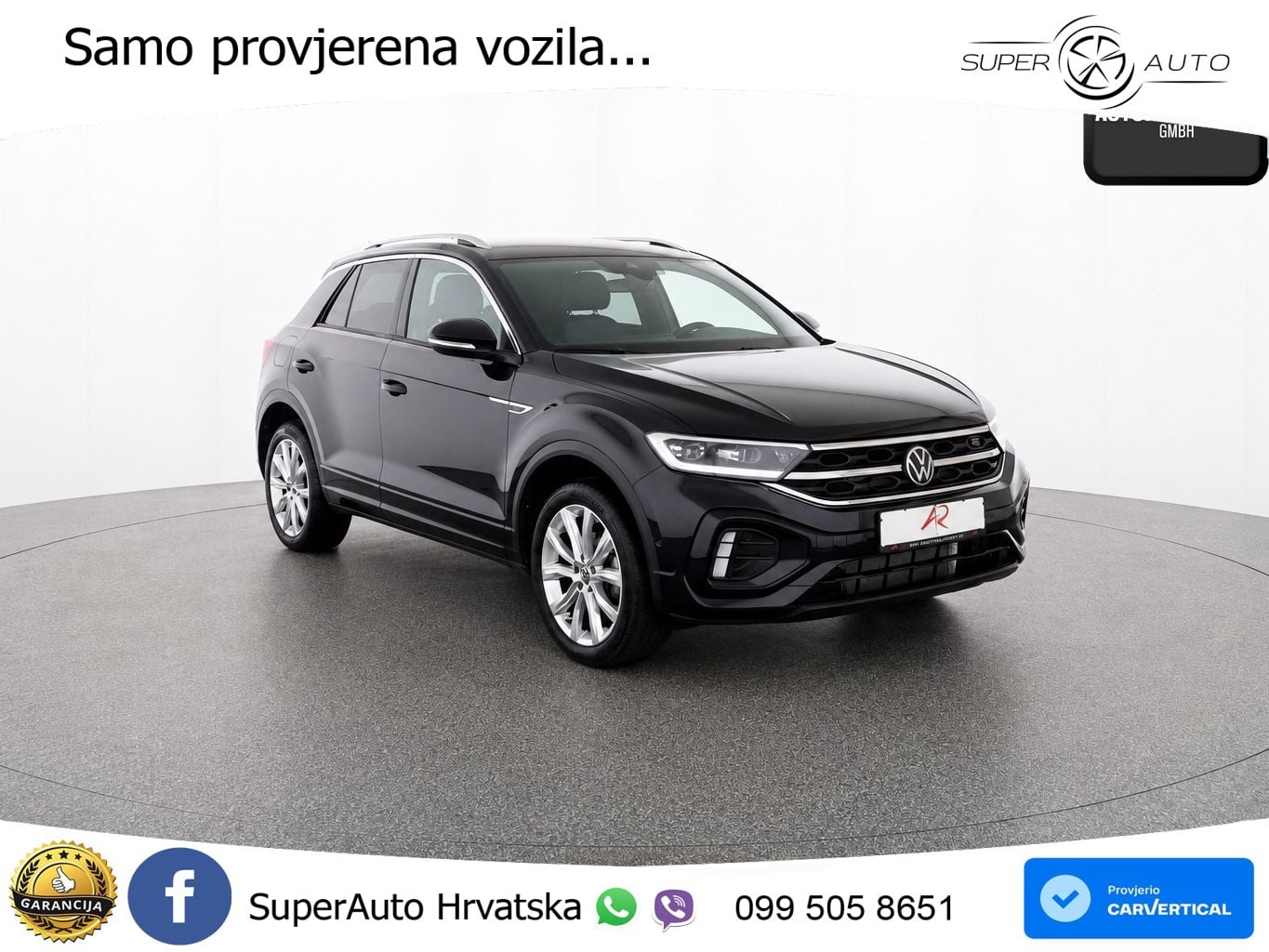 Volkswagen T-Roc 1.5 TSI (150 KS) DSG R-Line LED+GR SJED+ACC