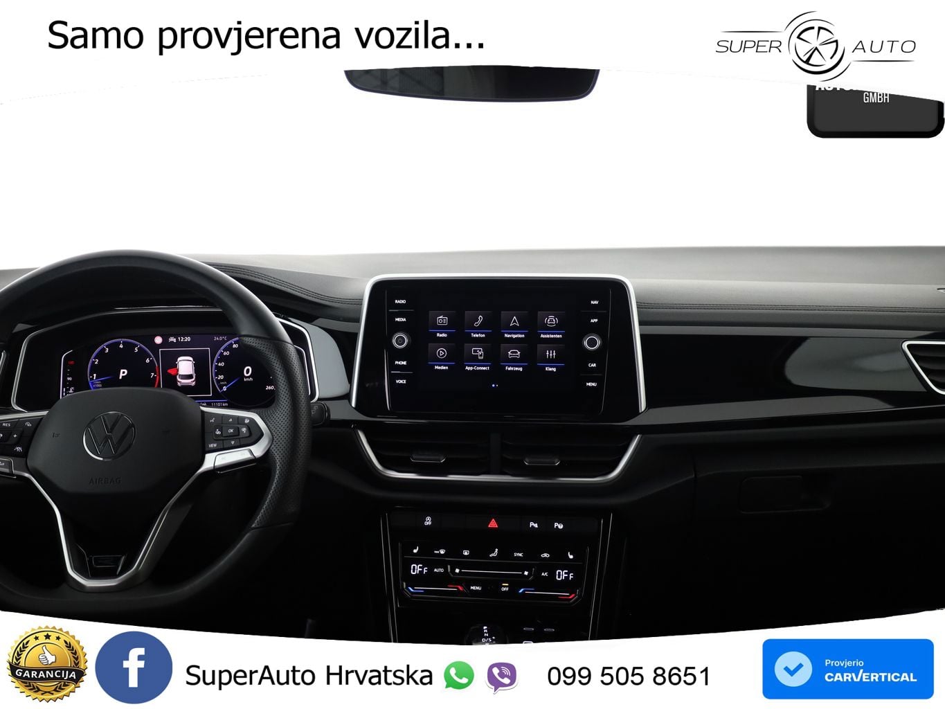 Volkswagen T-Roc 1.5 TSI (150 KS) DSG R-Line LED+GR SJED+ACC