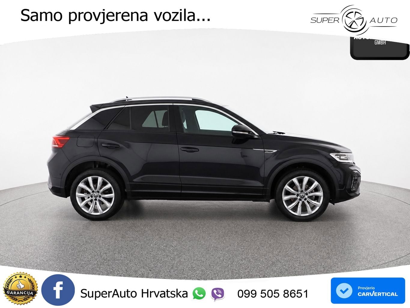 Volkswagen T-Roc 1.5 TSI (150 KS) DSG R-Line LED+GR SJED+ACC