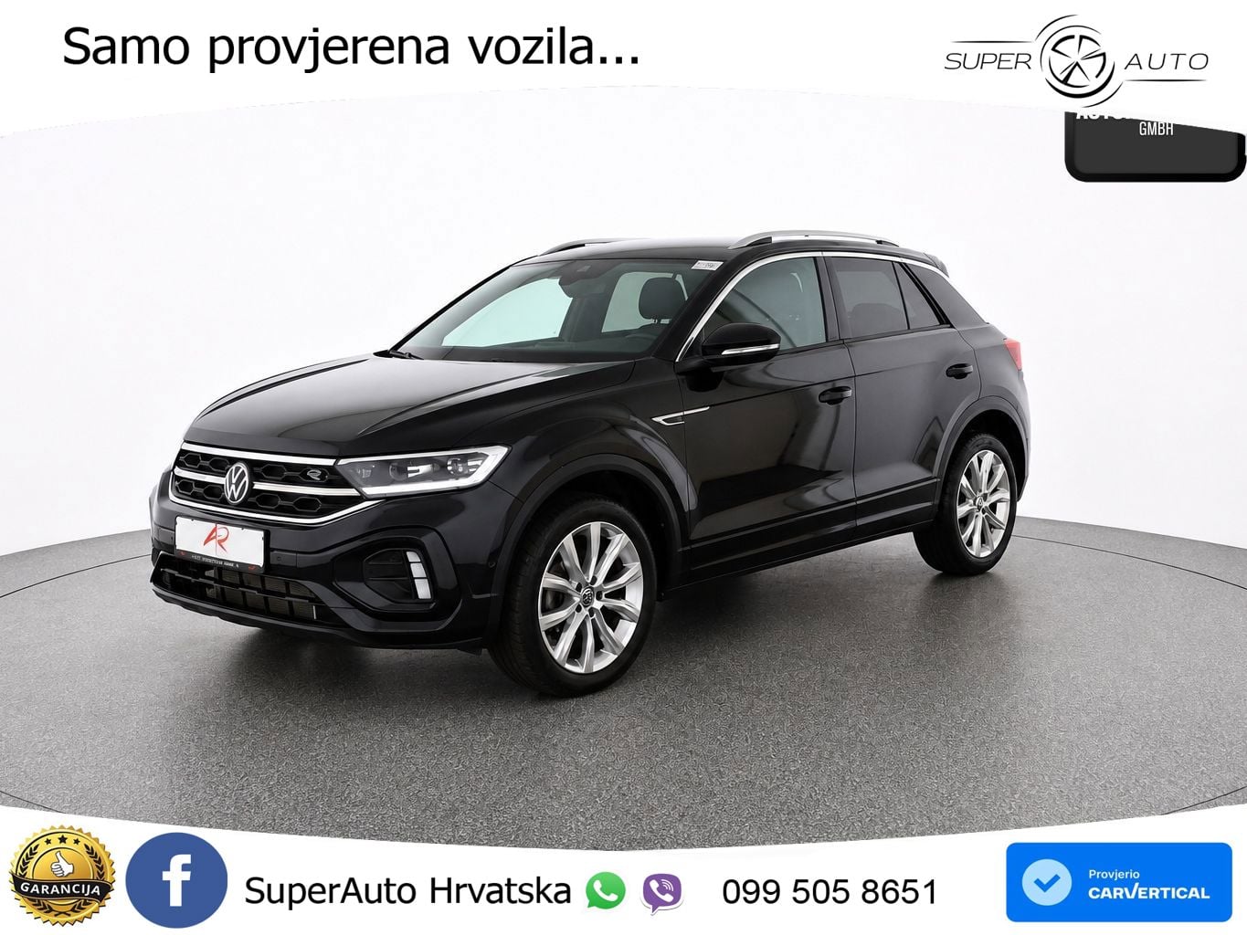 Volkswagen T-Roc 1.5 TSI (150 KS) DSG R-Line LED+GR SJED+ACC