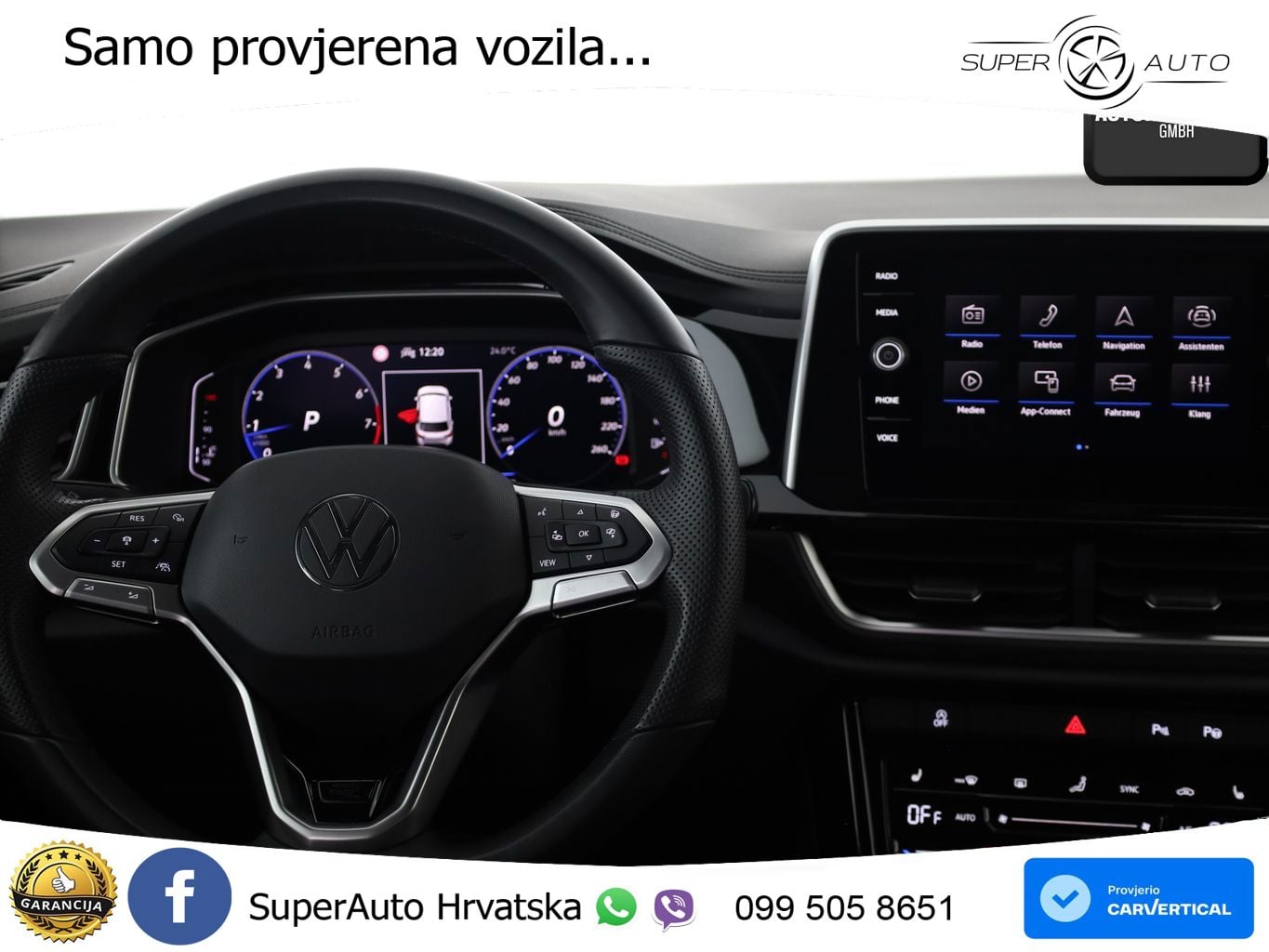 Volkswagen T-Roc 1.5 TSI (150 KS) DSG R-Line LED+GR SJED+ACC