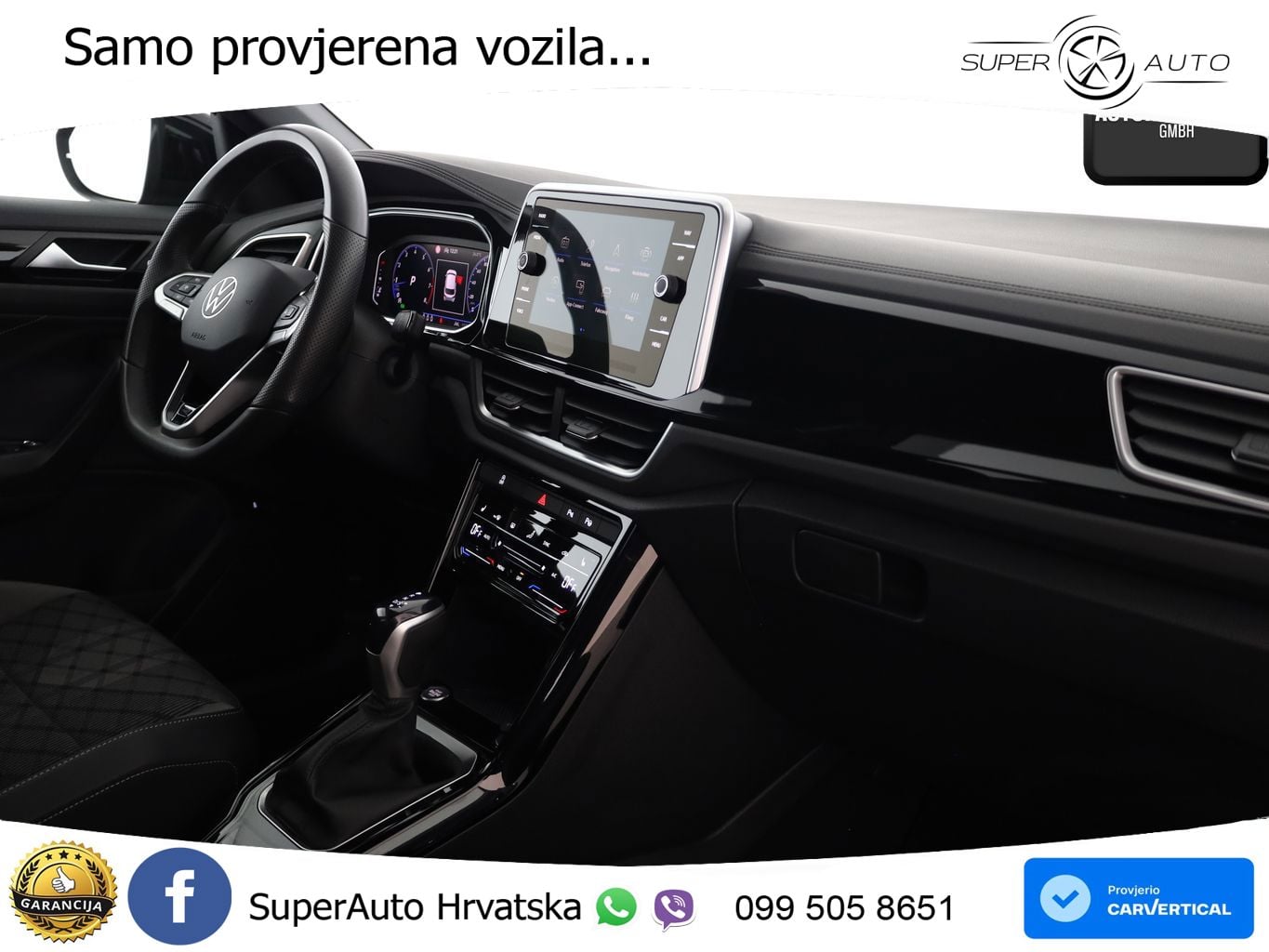 Volkswagen T-Roc 1.5 TSI (150 KS) DSG R-Line LED+GR SJED+ACC