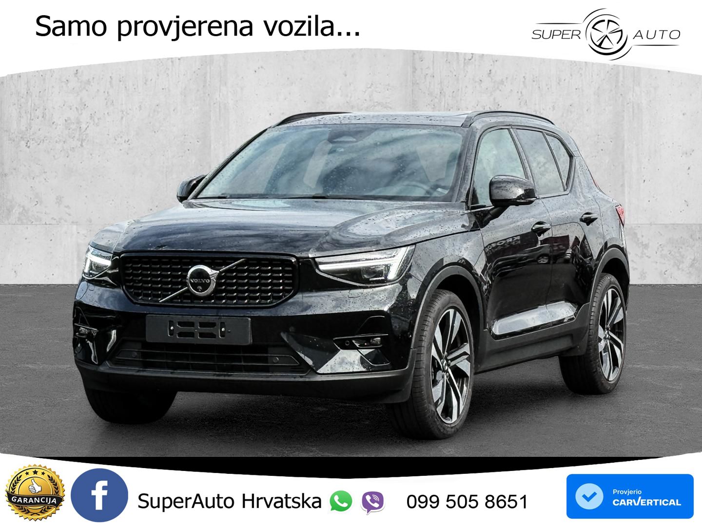 Volvo XC40 2.0 B4 AWD 197 KS Automatic ACC+GR SJED+360+PANO